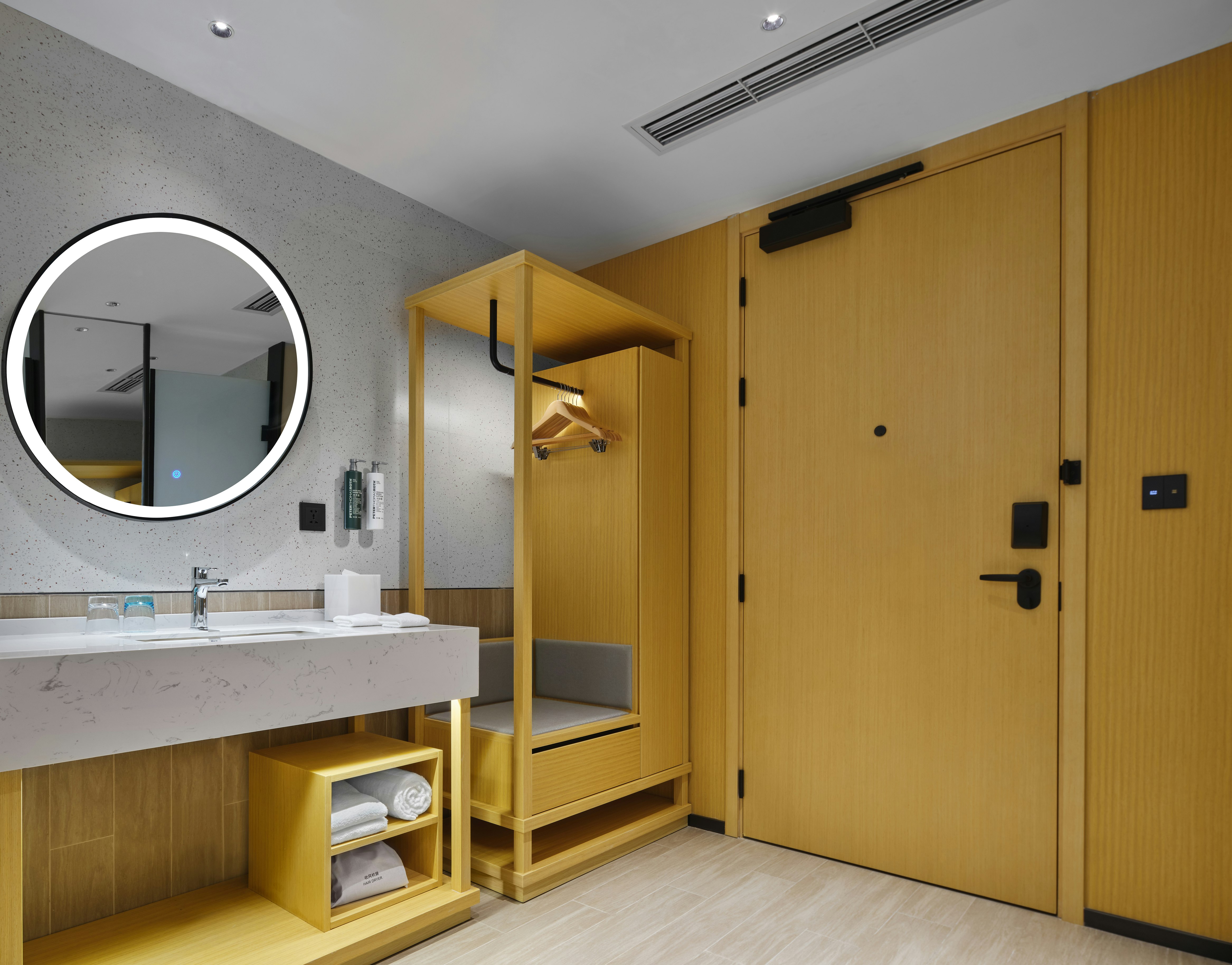 غرفة بسريرين منفصلين، Hilton Garden Inn Kunming Dianchi 6/6