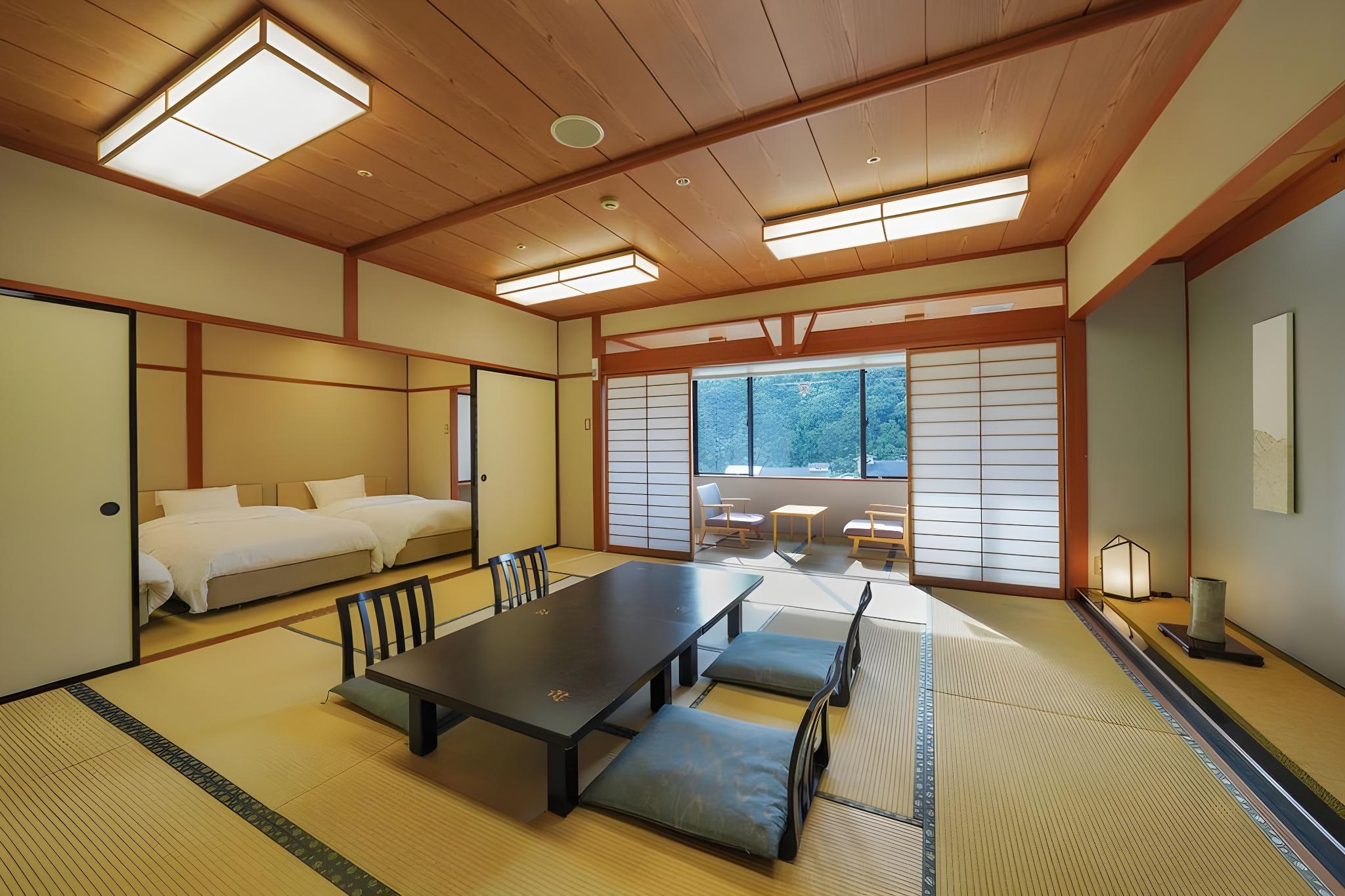 Japanese, Triple, Single Bed, Tatami