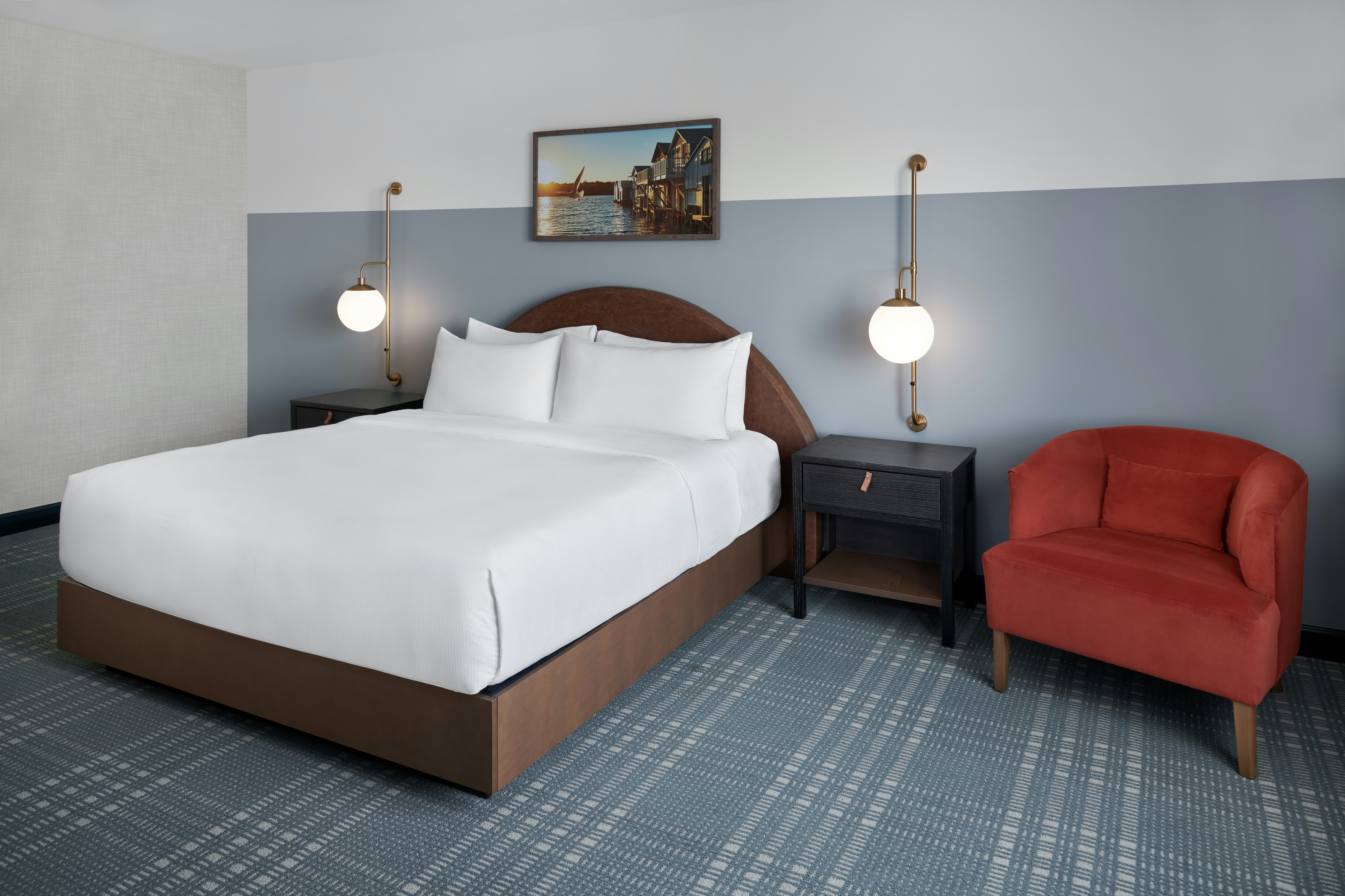 غرفة بسرير كينج، Hotel Canandaigua, Tapestry Collection by Hilton 2/3
