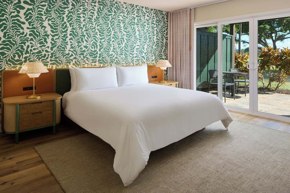Lanai, Bungalow, King Bed