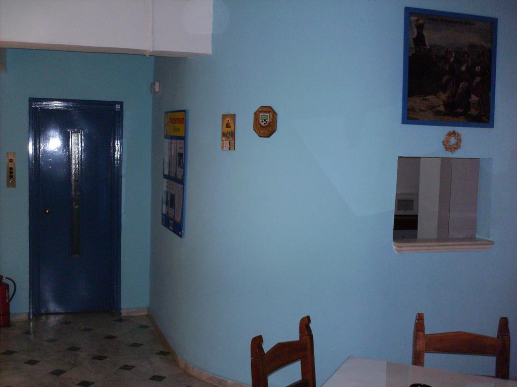 Lobby at Ostria Hotel, Agios Vasileios