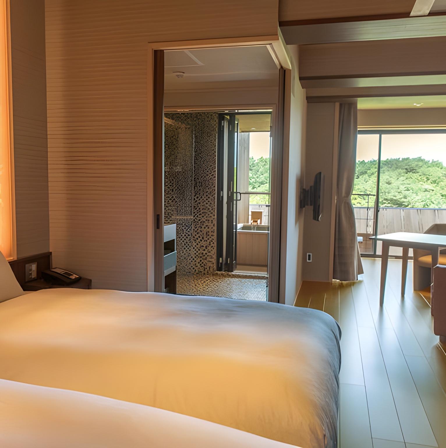 Room, Triple, Mountain View, Outdoor Bath, Accessible