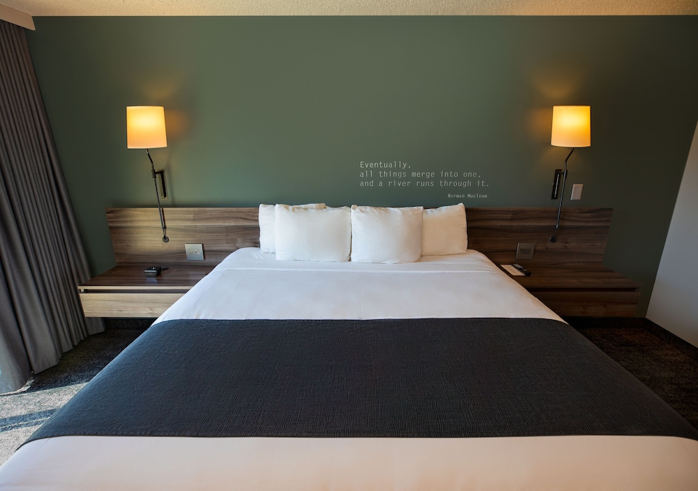 Room, Single, King Bed, Riverside
