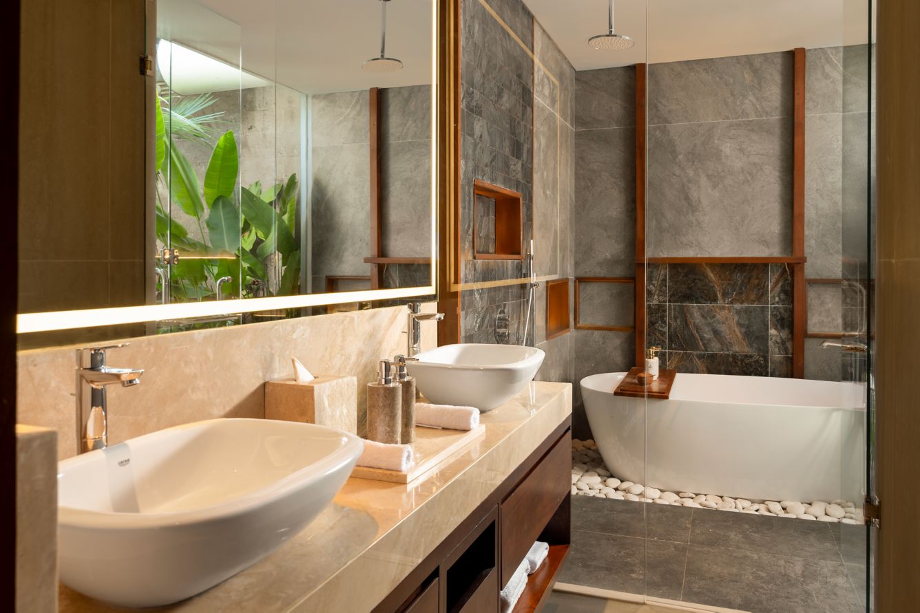 Bathroom at Avala Nusa Dua, Bali, a Tribute Portfolio, Nusa Dua