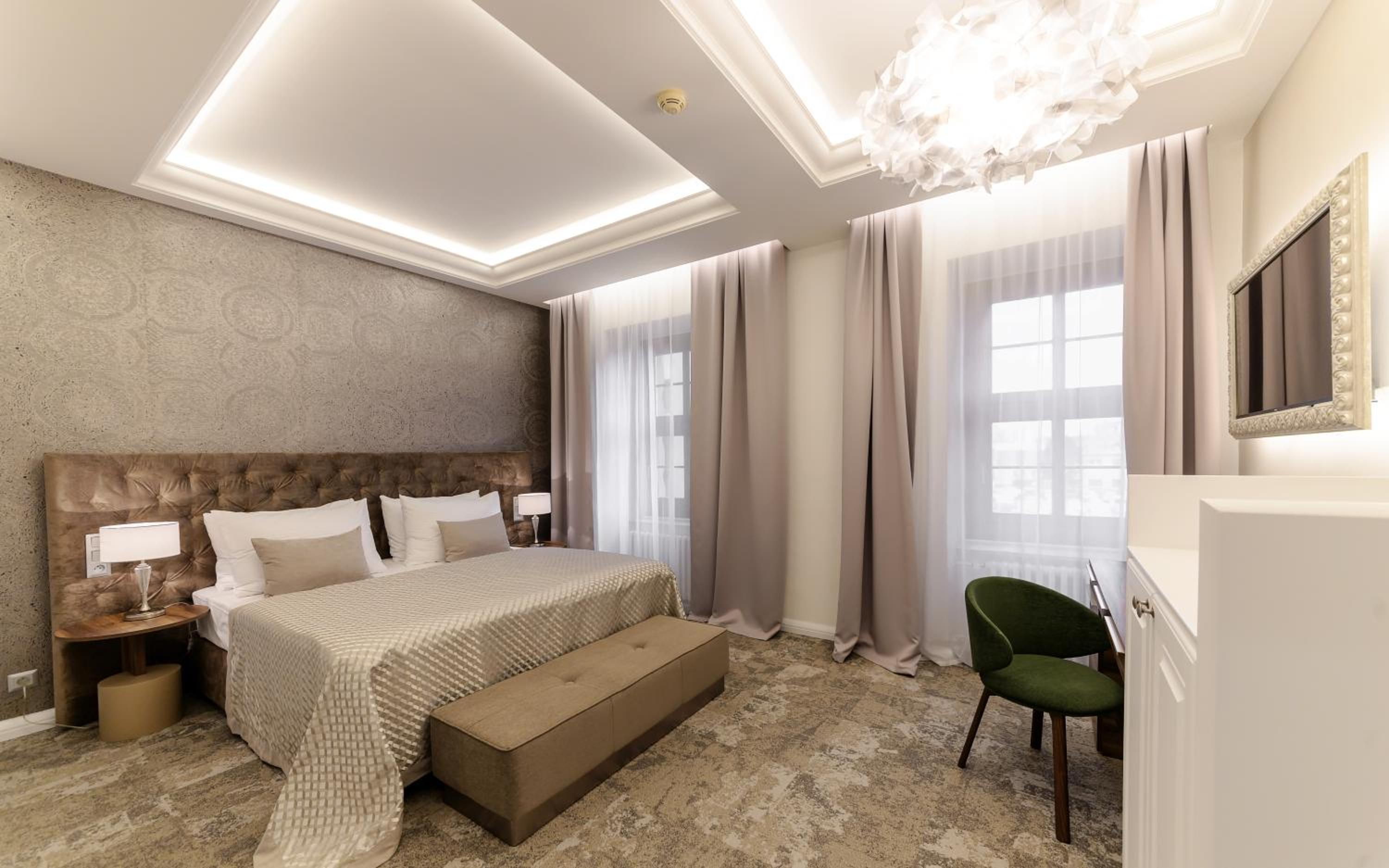 غرفة قياسية بسرير مزدوج، Grandhotel Brno 2/3