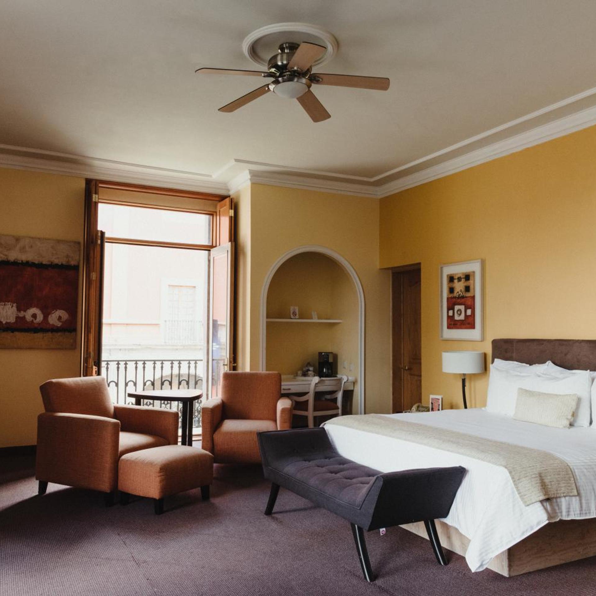 جناح ديلوكس بسرير كينج، Gran Hotel de Queretaro 3/9