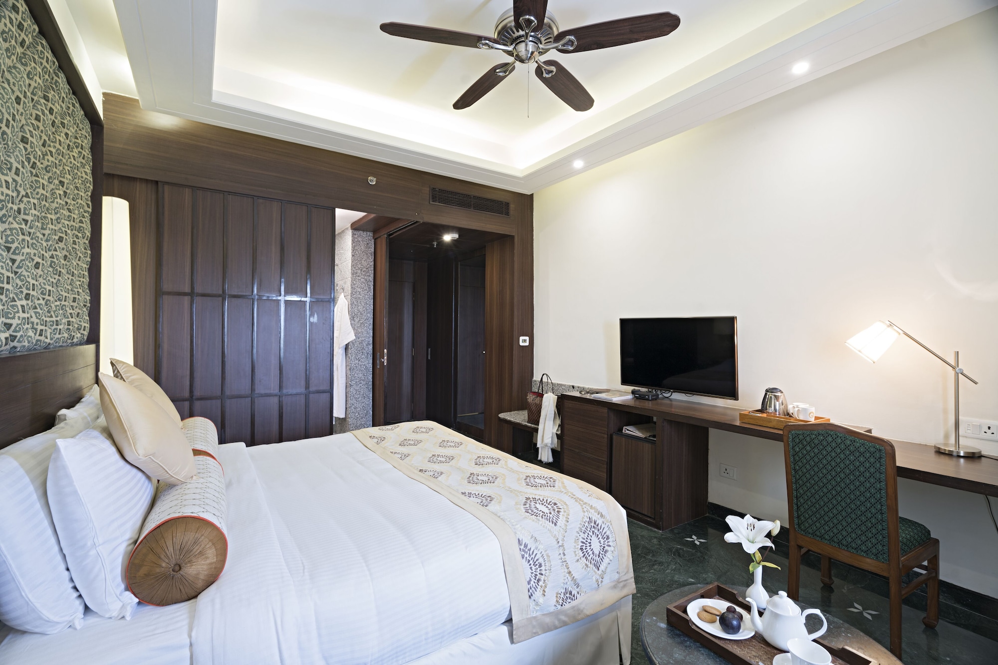 غرفة كلوب بسرير كينج، Hotel Clarks Amer Jaipur 3/7