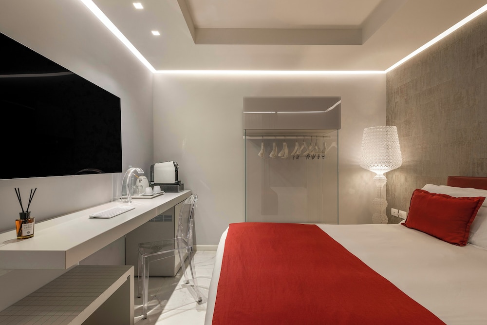 غرفة كلاسيكية بسرير كوين بغرفة نوم واحدة بحمام خاص، Palazzo Marletta House Hotel 3/3