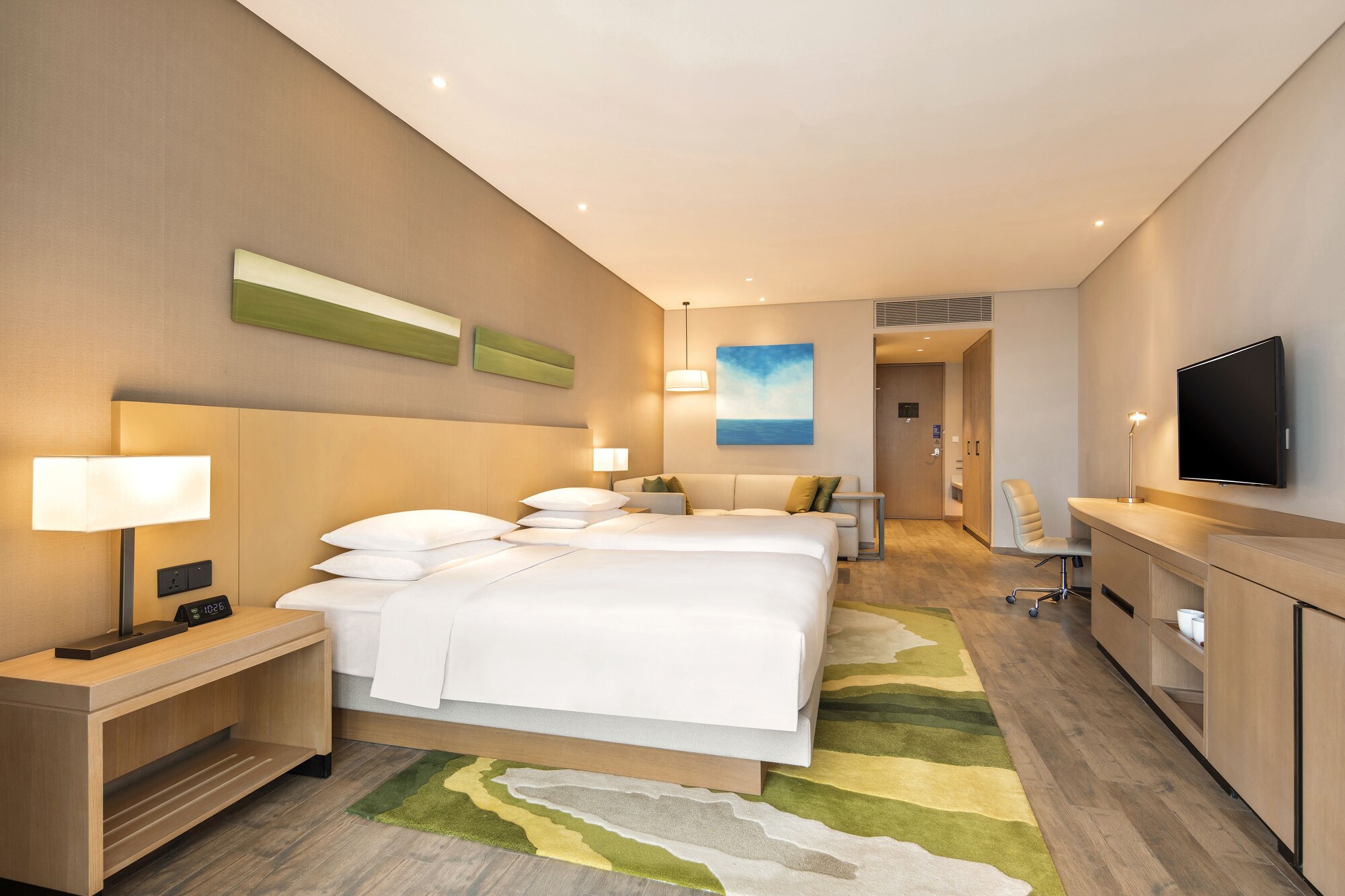 ROOM, TWIN BEDS