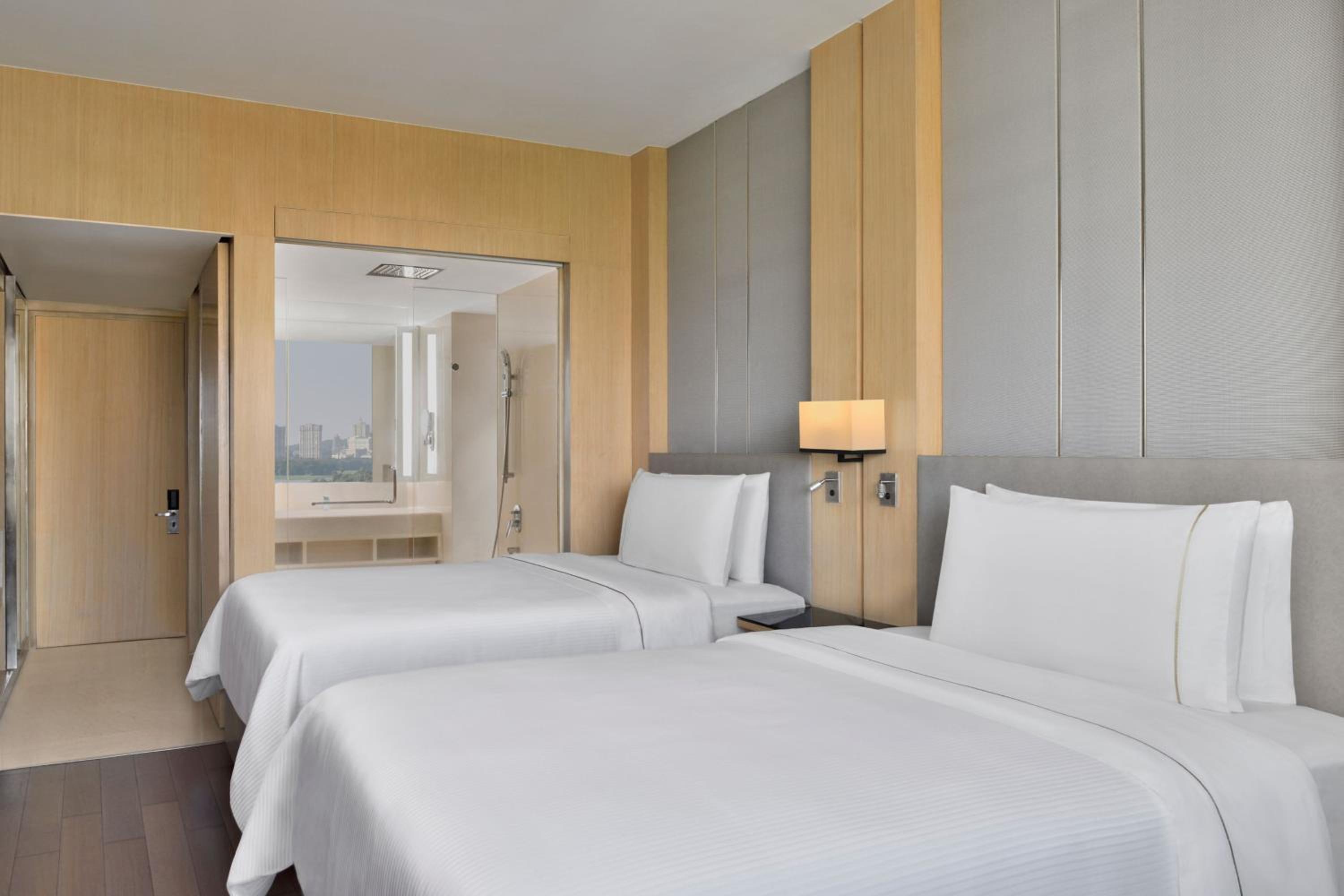 Guest Room, Twin Beds, 2 Double Beds, Hill View