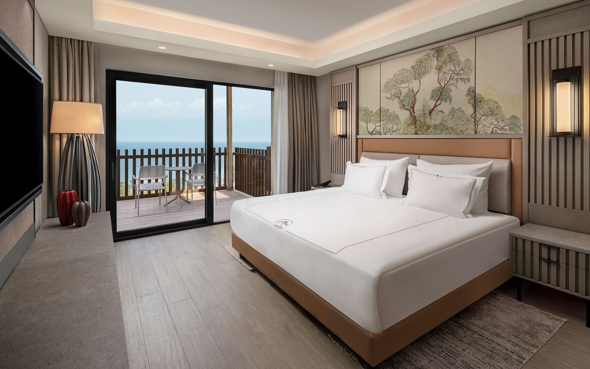 Unique, Suite, Twin Beds, Sea View, Sofa, Corner