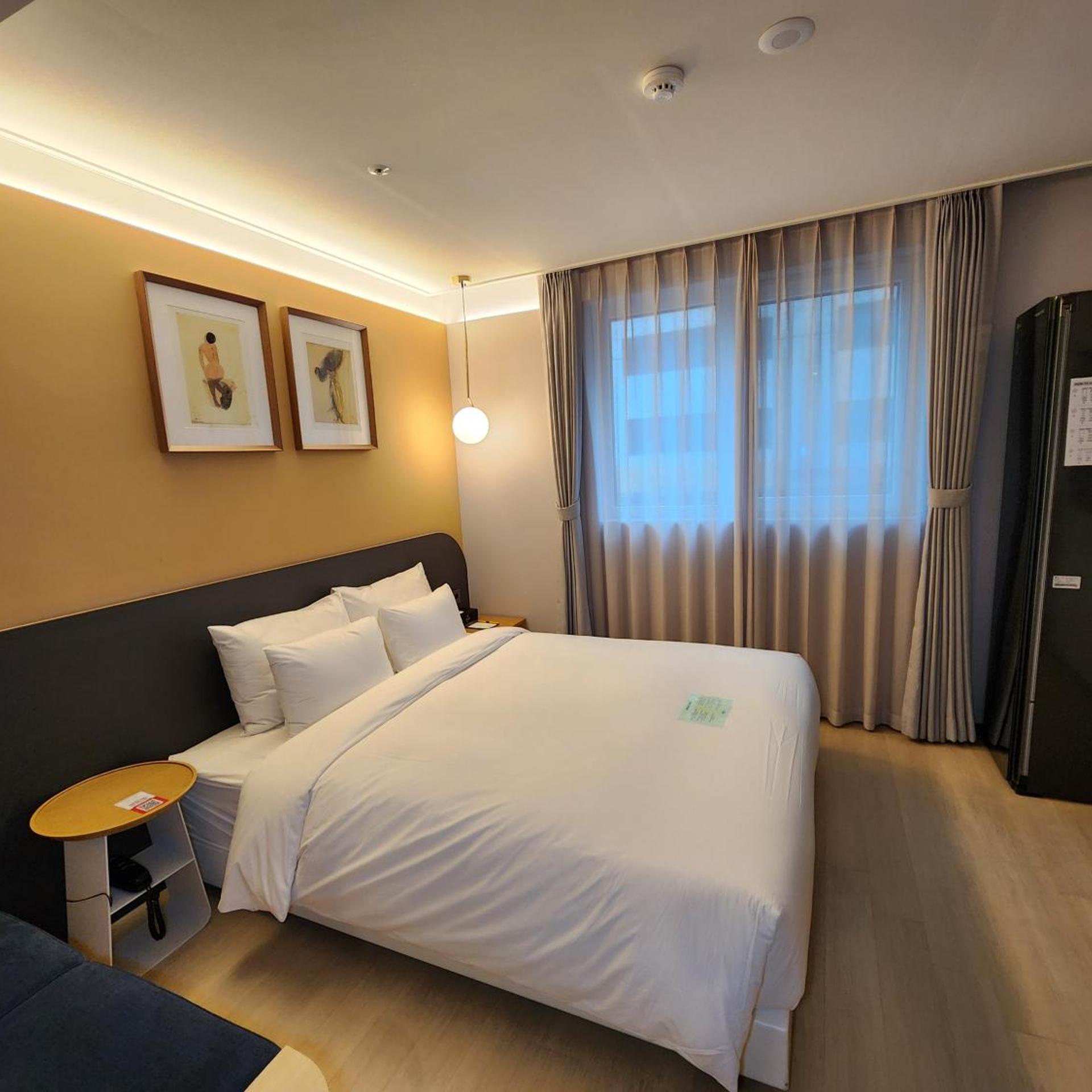 Standard, Double Bed, Pool Access، Hound Hotel Busan Station 3/10