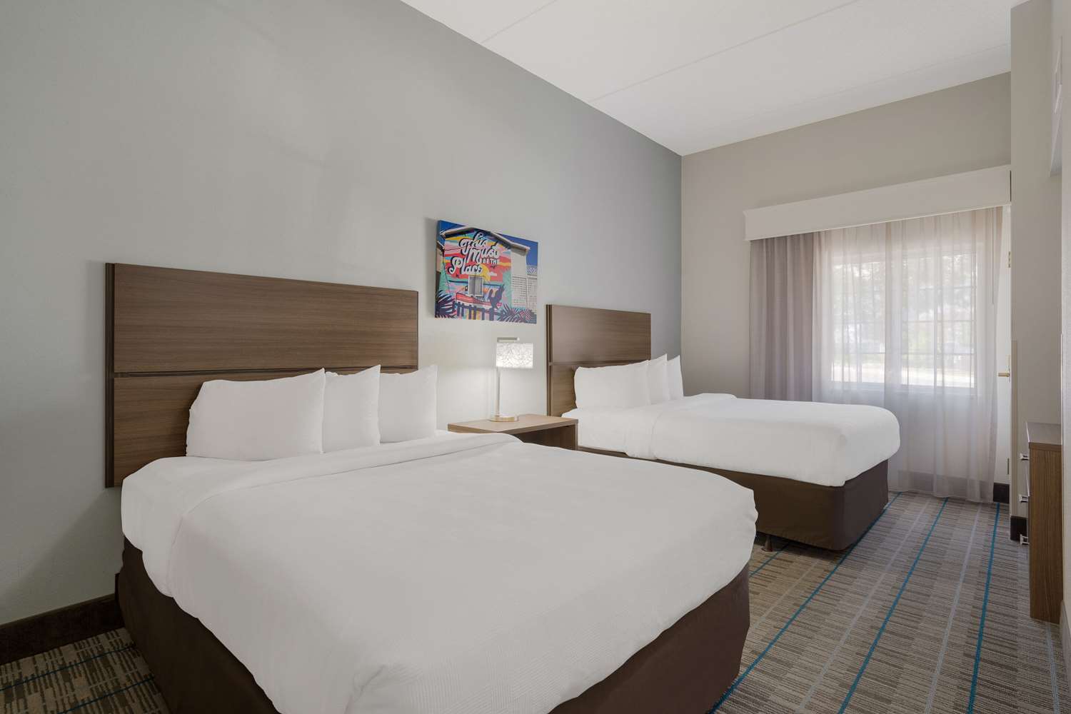 EFFICIENCY, SUITE, 2 QUEEN BEDS