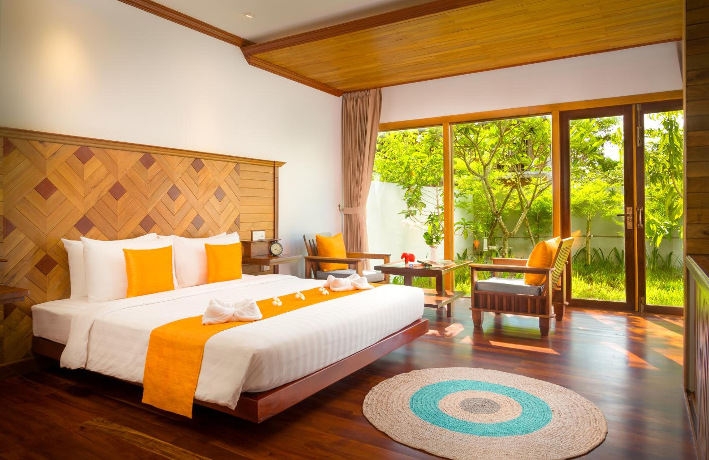 غرفة ديلوكس بسرير مزدوج، Khmer House Resort 9/10