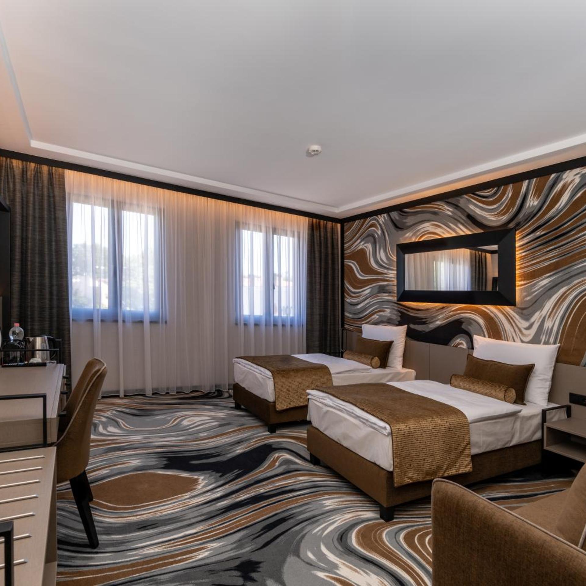 غرفة بسريرين منفصلين، Hotel Obester 3/10