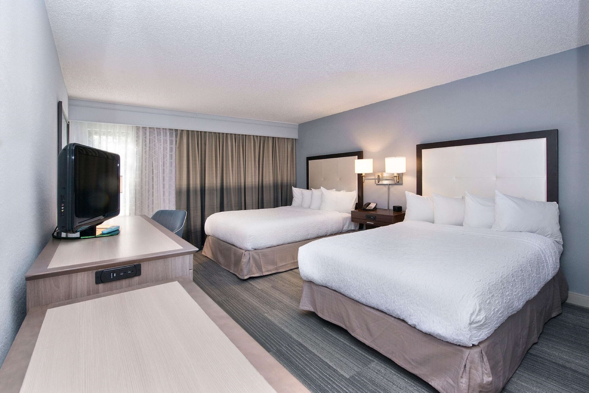 ROOM, 2 DOUBLE BEDS, ACCESSIBLE
