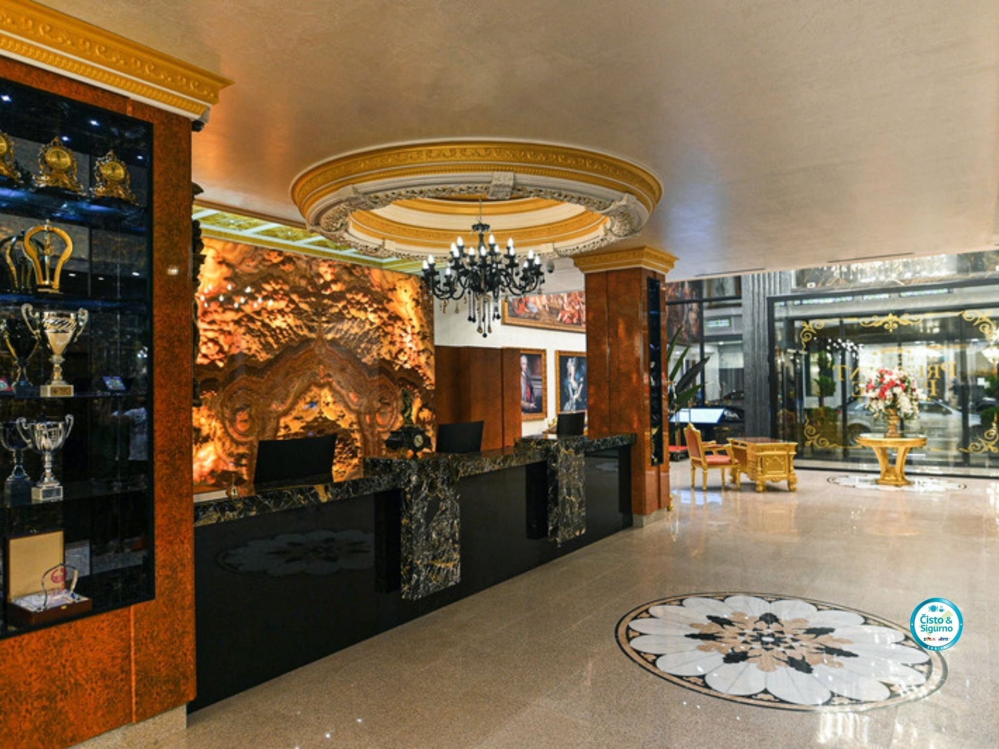Lobby at Prezident Palace Belgrade - Adults Only, BELGRADE