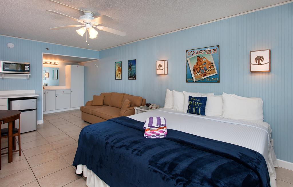 استوديو بسرير كينج، Silver Surf Gulf Beach Resort 4/7