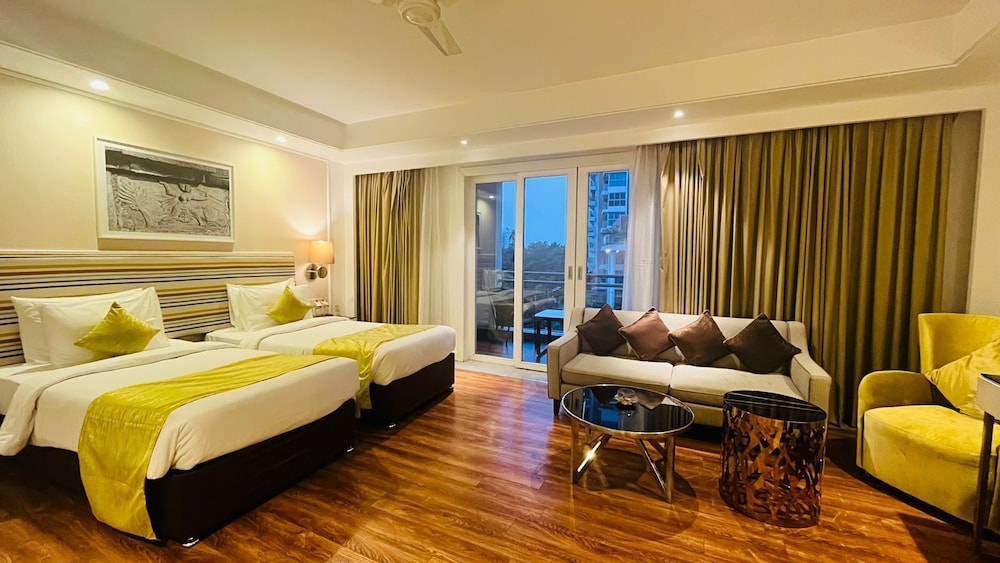 Green, Twin Beds