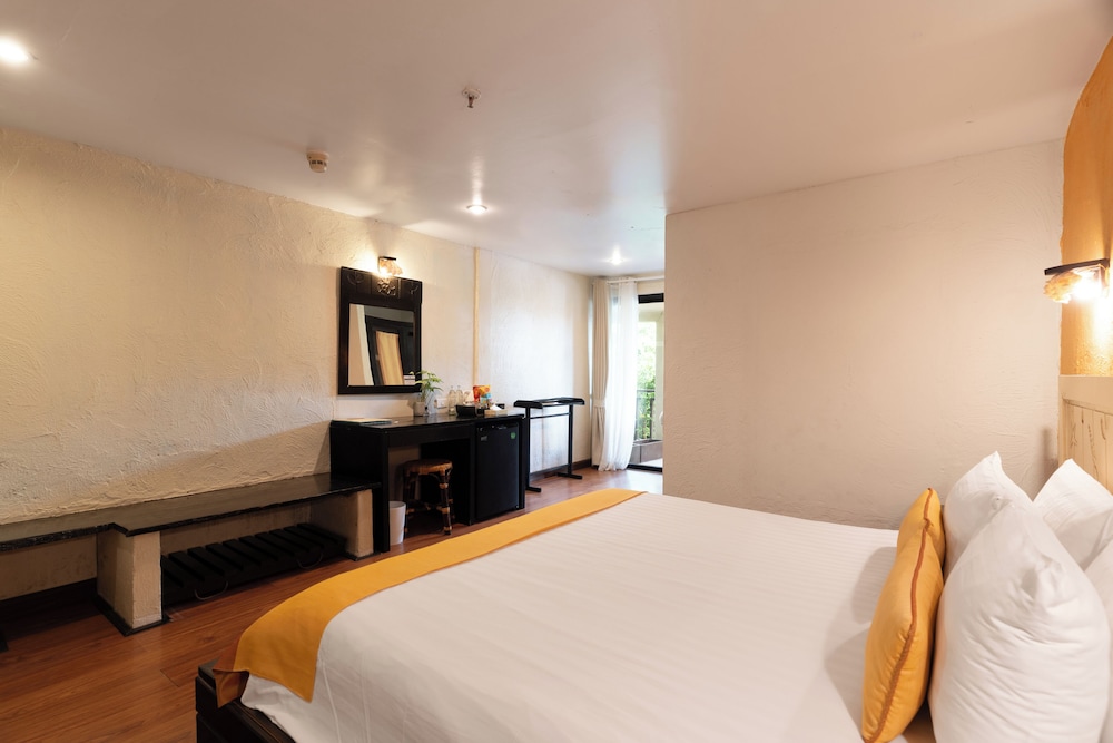 غرفة ديلوكس بسريرين منفصلين بإطلالة على المسبح، Vacation Village Phra Nang Inn 7/10