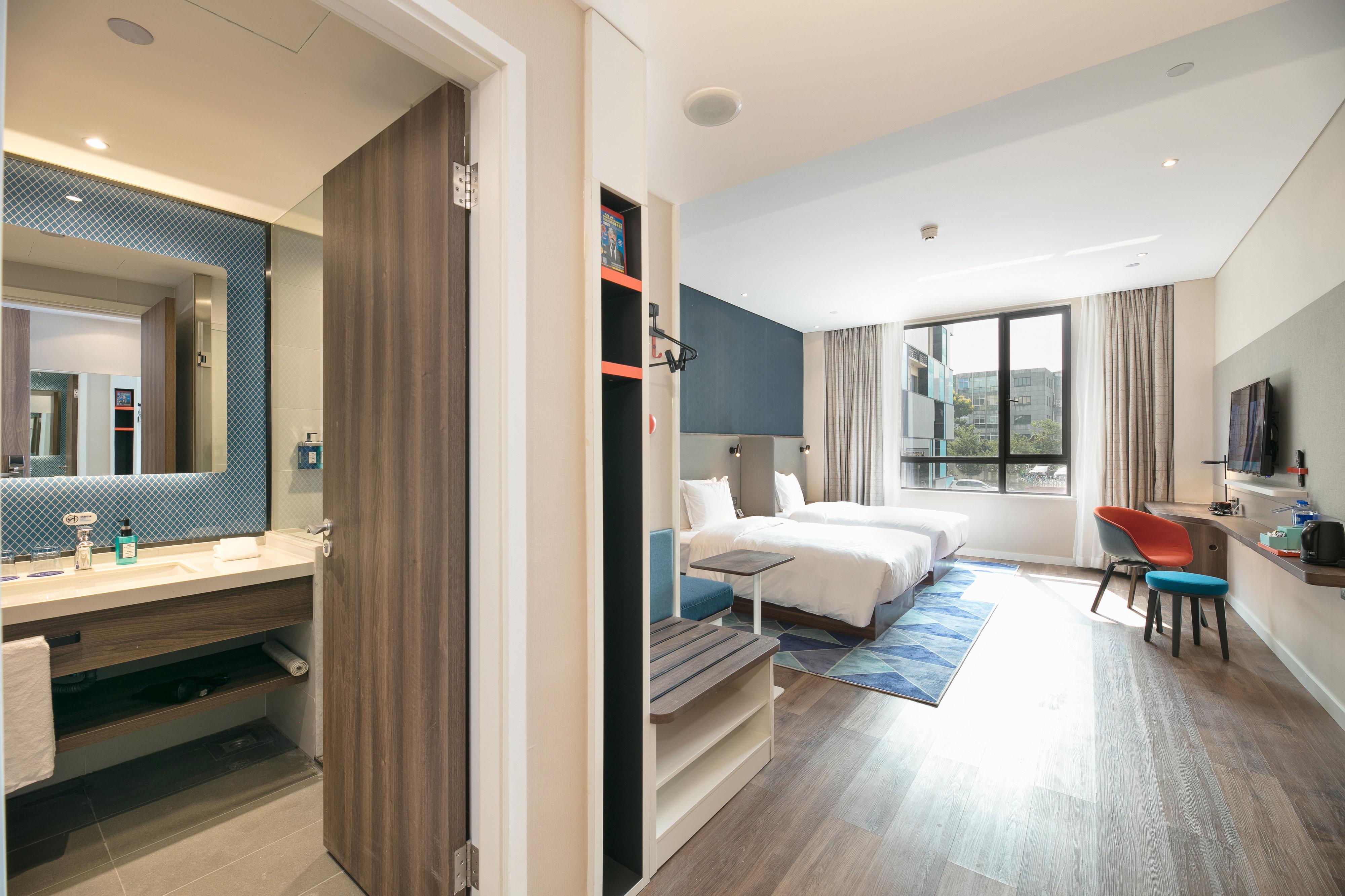 غرفة بسريرين منفصلين، Holiday Inn Express Hangzhou Xixi Tourism Zone 7/8