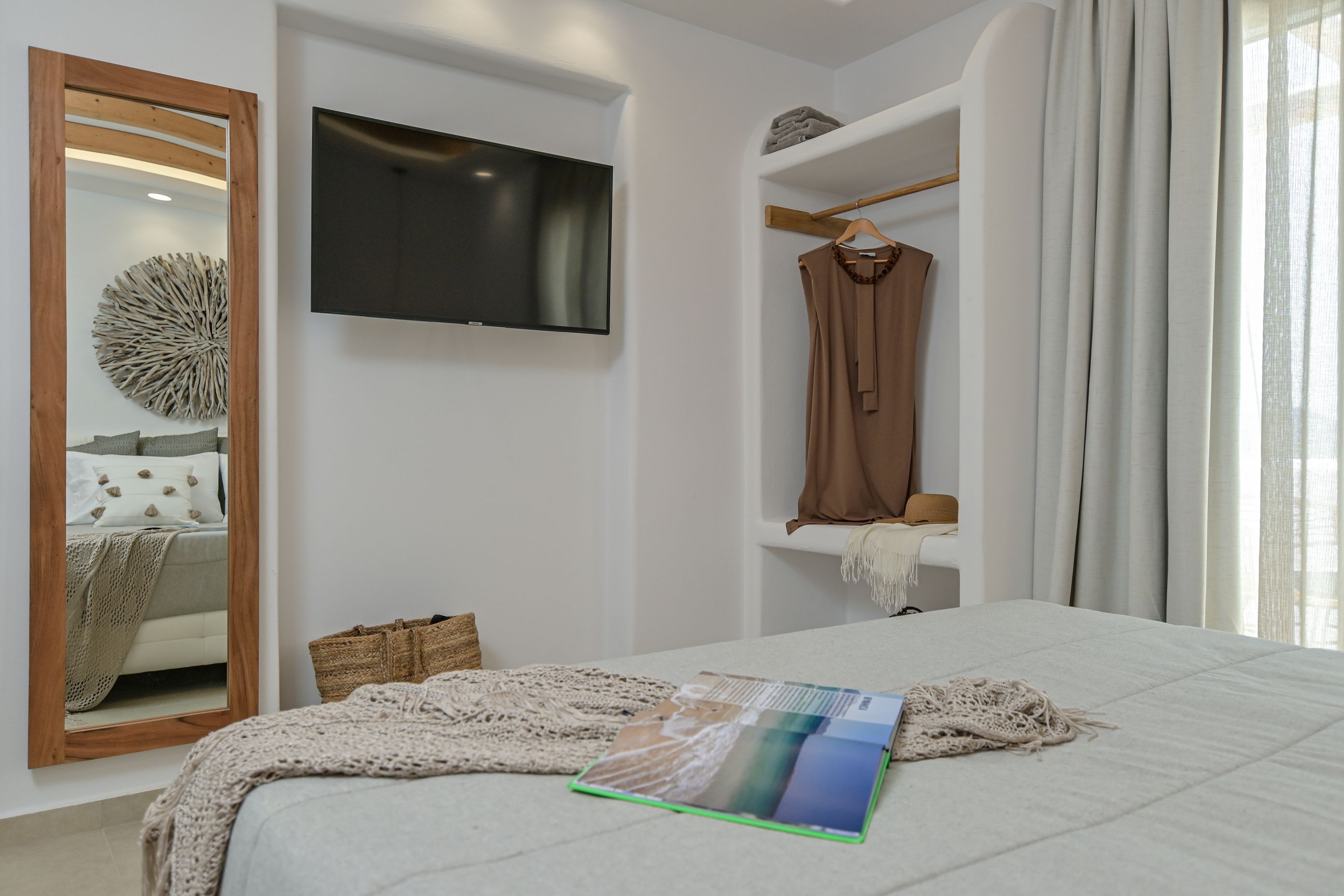 جناح بريميوم بإطلالة على البحر بجاكوزي، Naxos Finest Hotel Villas 2/4
