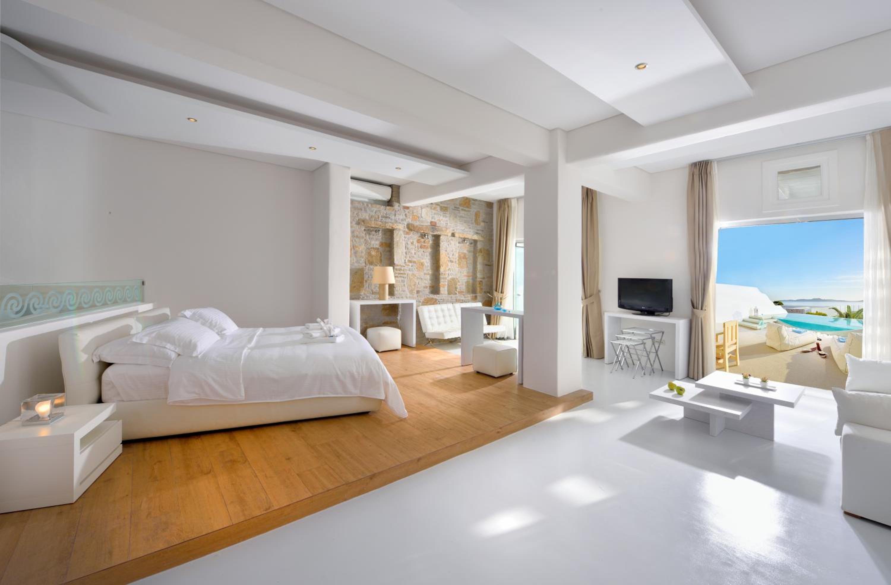 1 Bedroom, Delos, Villa, Queen Bed, Sea View, Private Pool