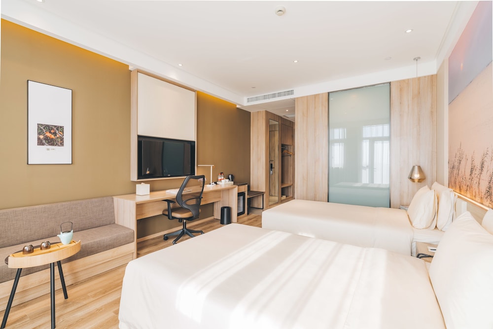 غرفة بسريرين منفصلين، Atour Hotel (Suzhou North High Speed Railway Station, Qiyage Garden) 3/5