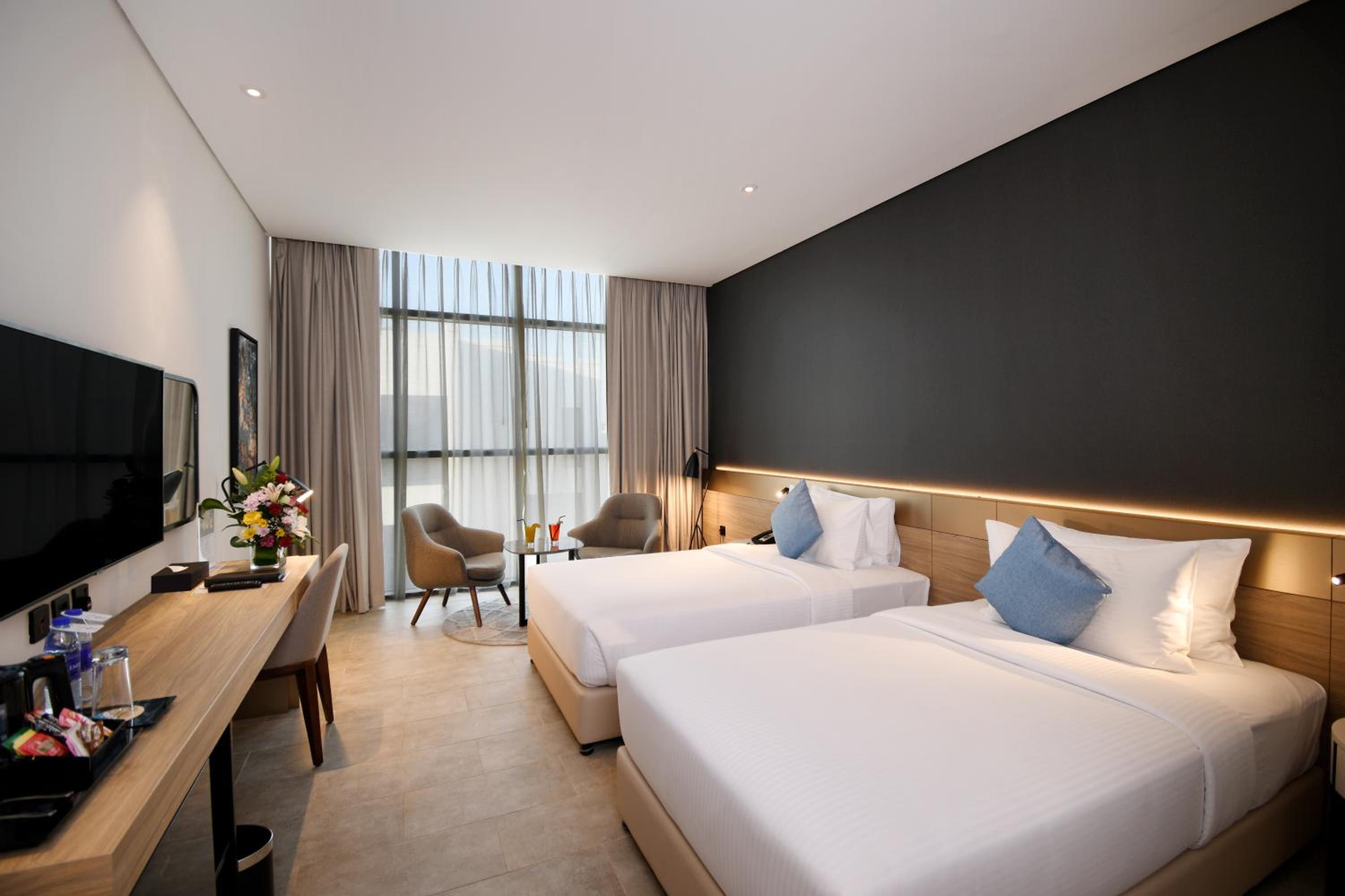 غرفة تنفيذية بسرير مزدوج، Beach Walk Hotel 3/10
