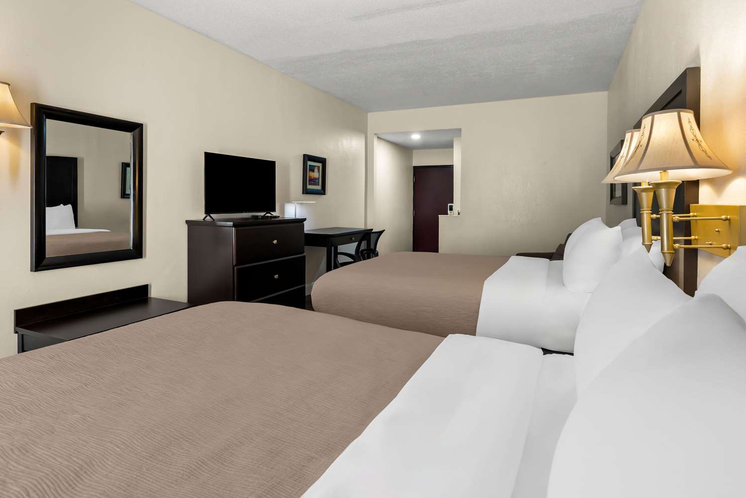 غرفة بسريرين كوين، Quality Inn & Suites Lafayette 3/3
