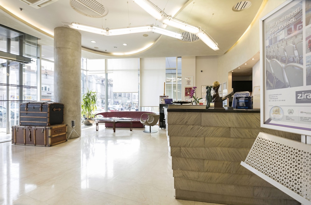 Lobby at Goldent Tulip Zira Belgrade, BELGRADE