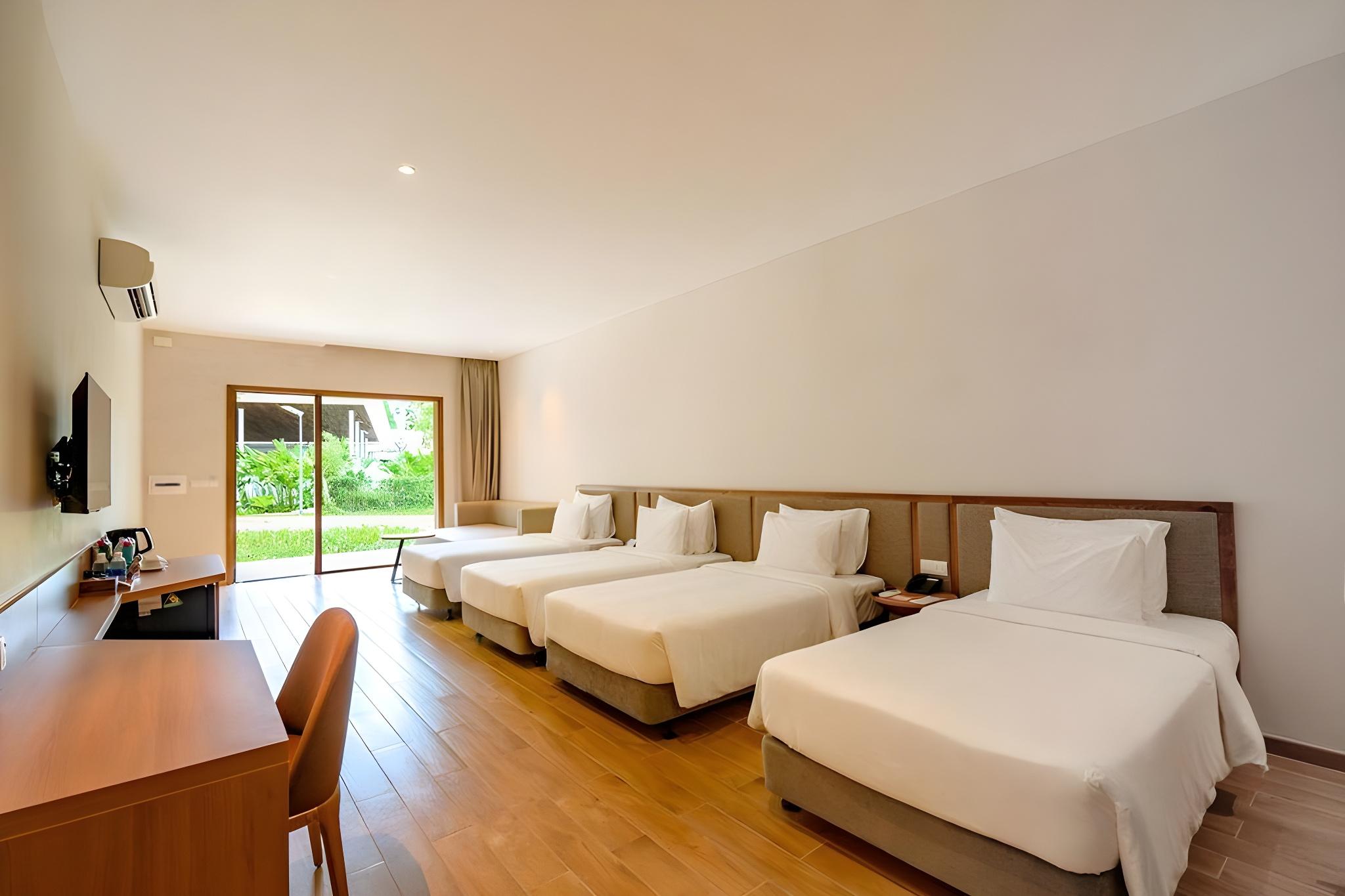 غرفة عائلية بأسرّة بطابقين