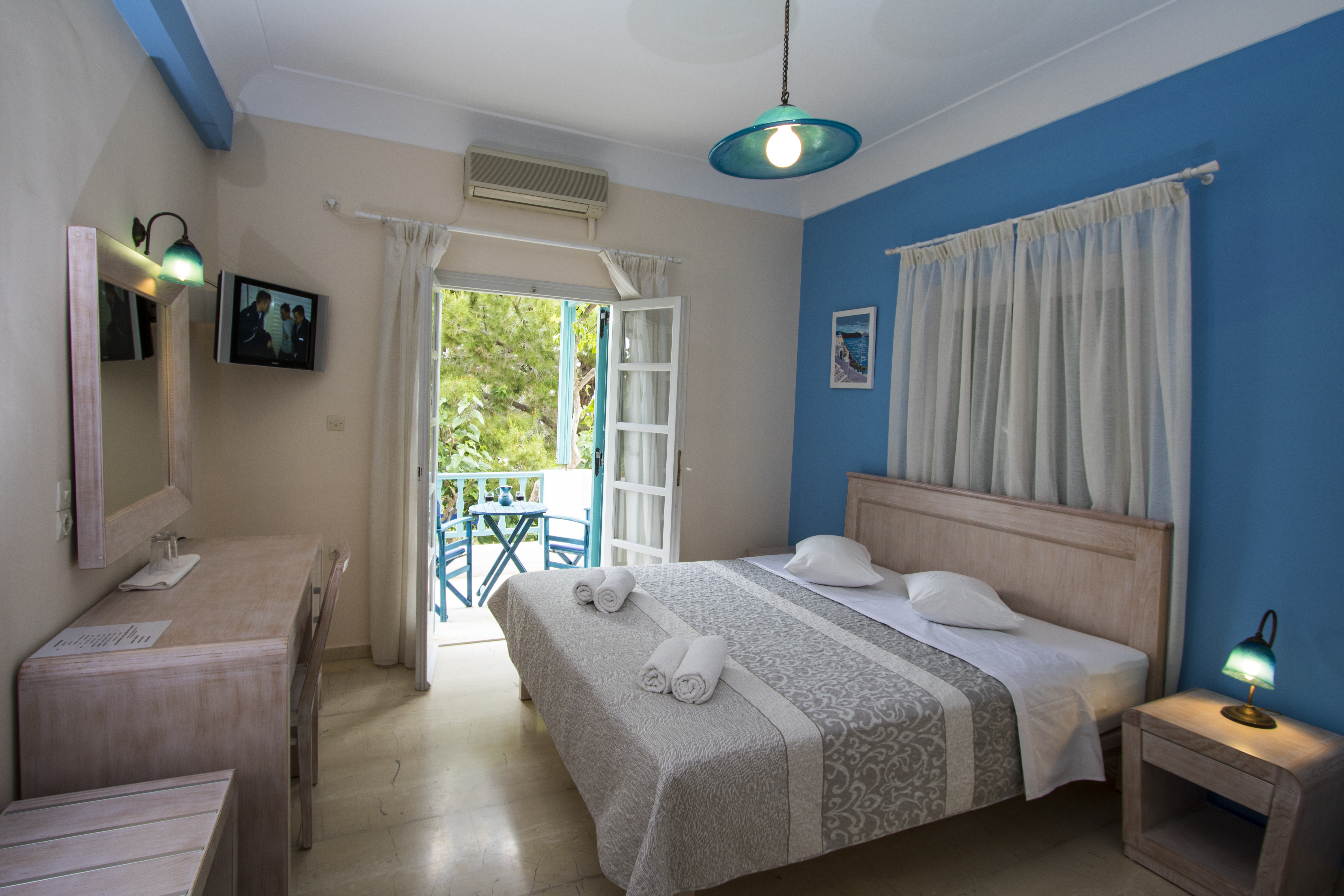 غرفة قياسية بسرير مزدوج أو سريرين منفصلين، ANDREAS HOTEL 3/5