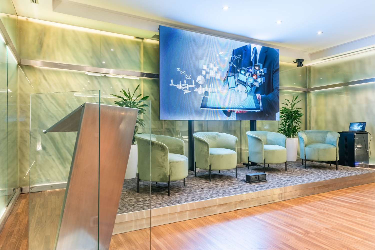 Lobby at Best Western Premier Hotel Royal Santina, ROME