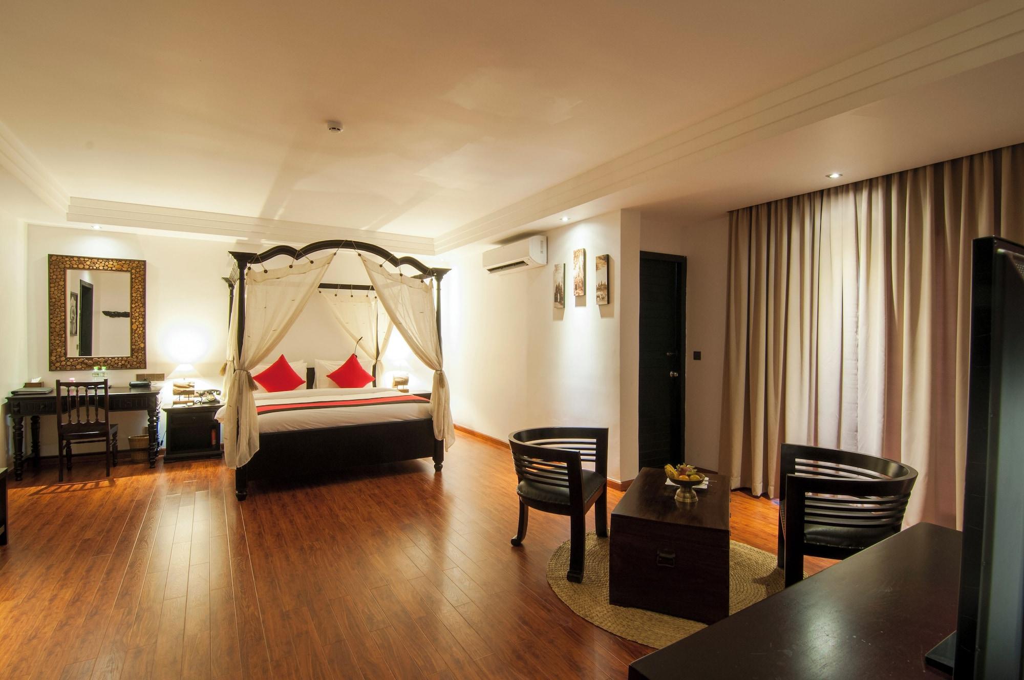 Rose, Suite, Apartment, Twin Beds, Balcony