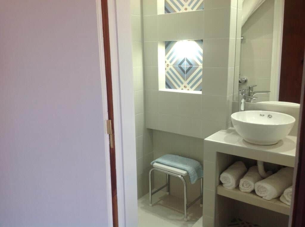 شقة سوبيريور بسرير مزدوج وسريرين منفصلين بإطلالة على البحر، Asterias Studios Apartments 4/4