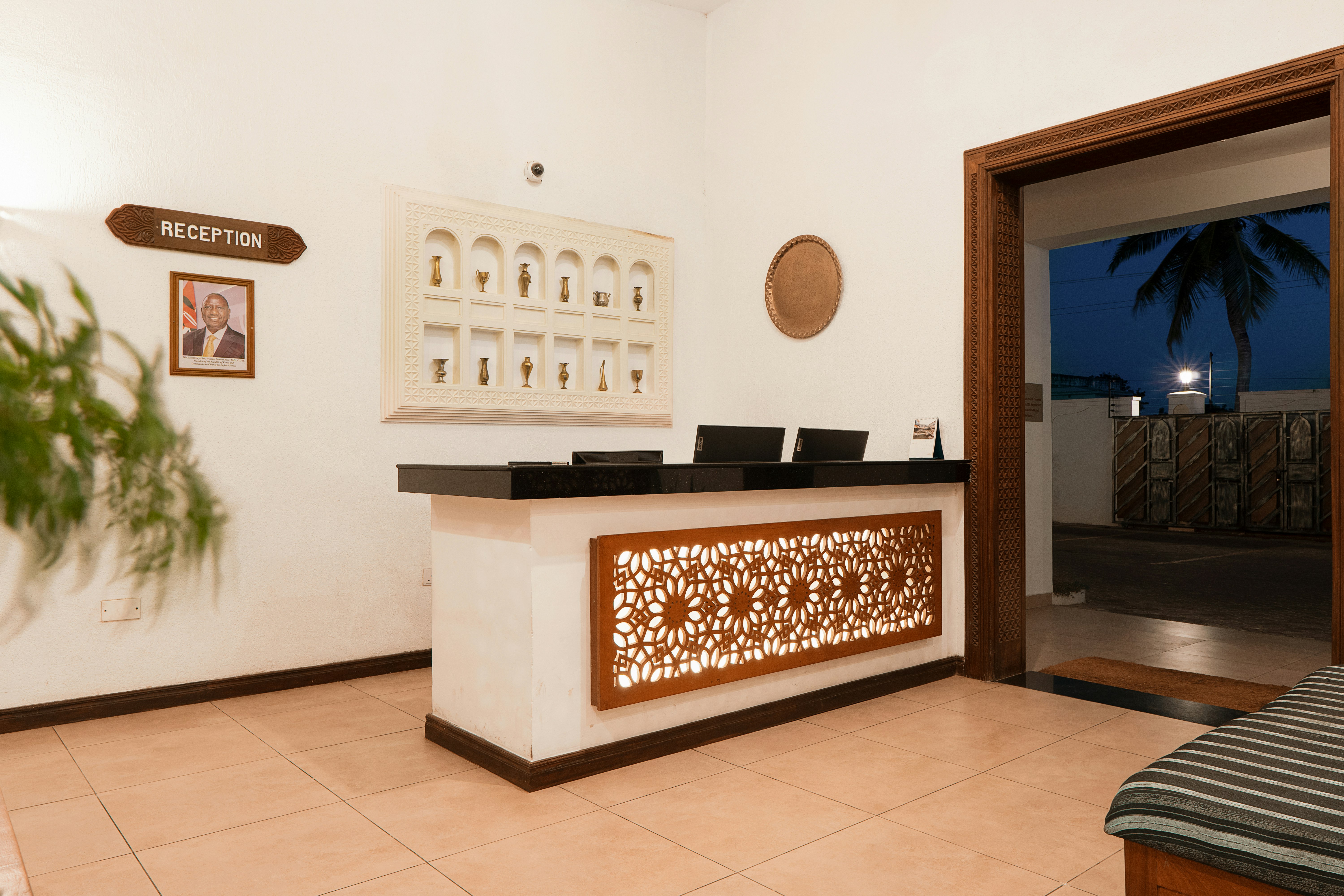 Lobby at PrideInn Hotel Diani, Gombato Bongwe ward
