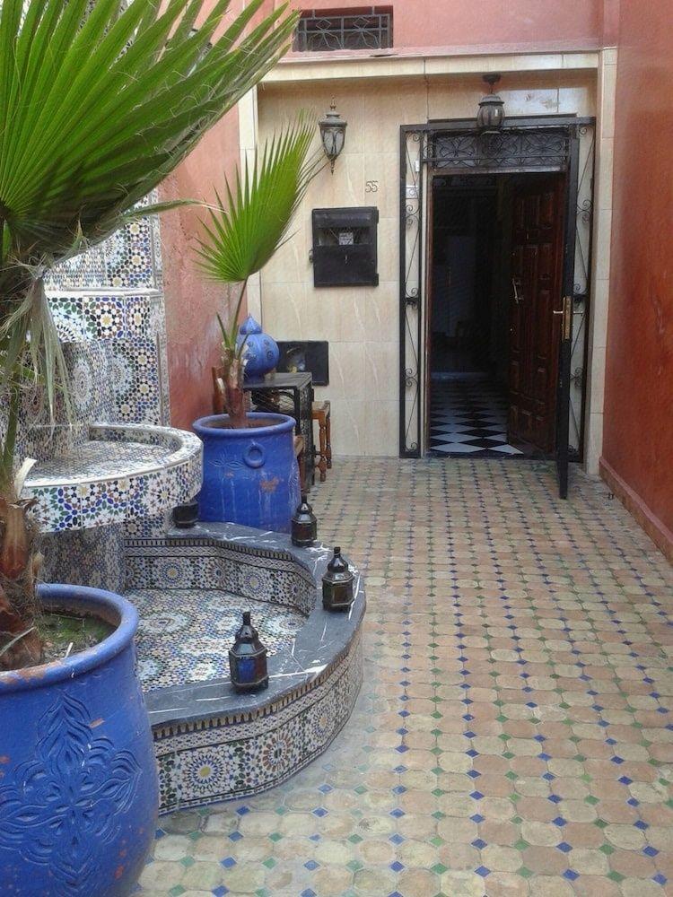 Lobby at Riad Fatouma, MARRAKECH
