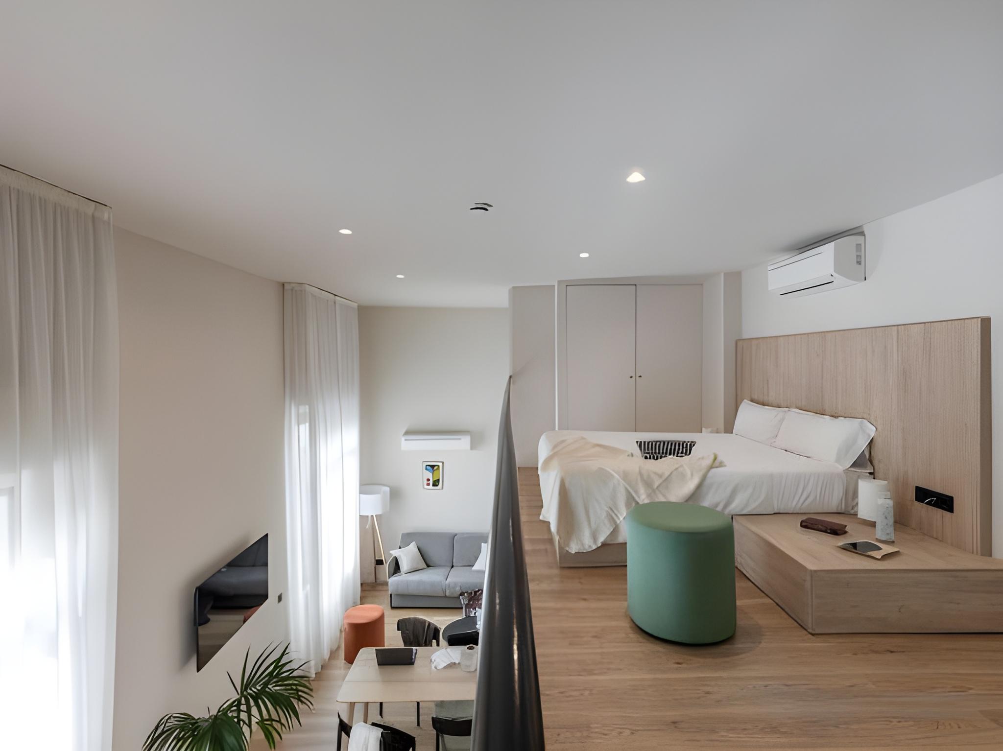 Duplex, Studio, Single Bed, Sofa