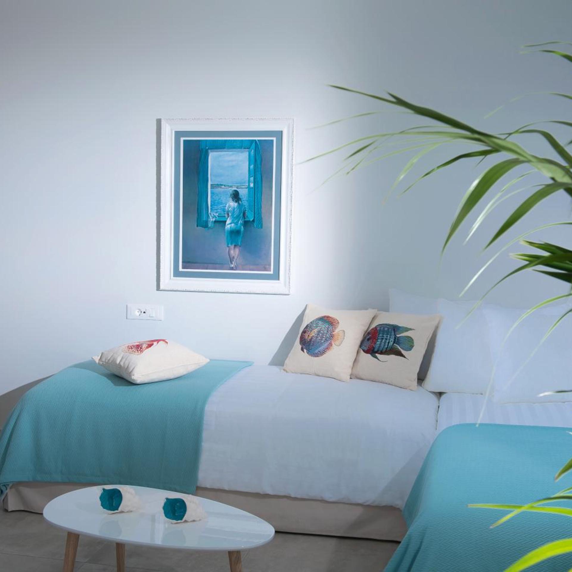 Blue, Deluxe, Suite, Sea View, Hot Tub, Annex
