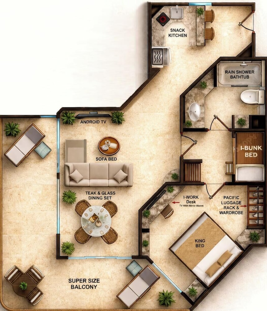 Pacific Club Resort 5/75
