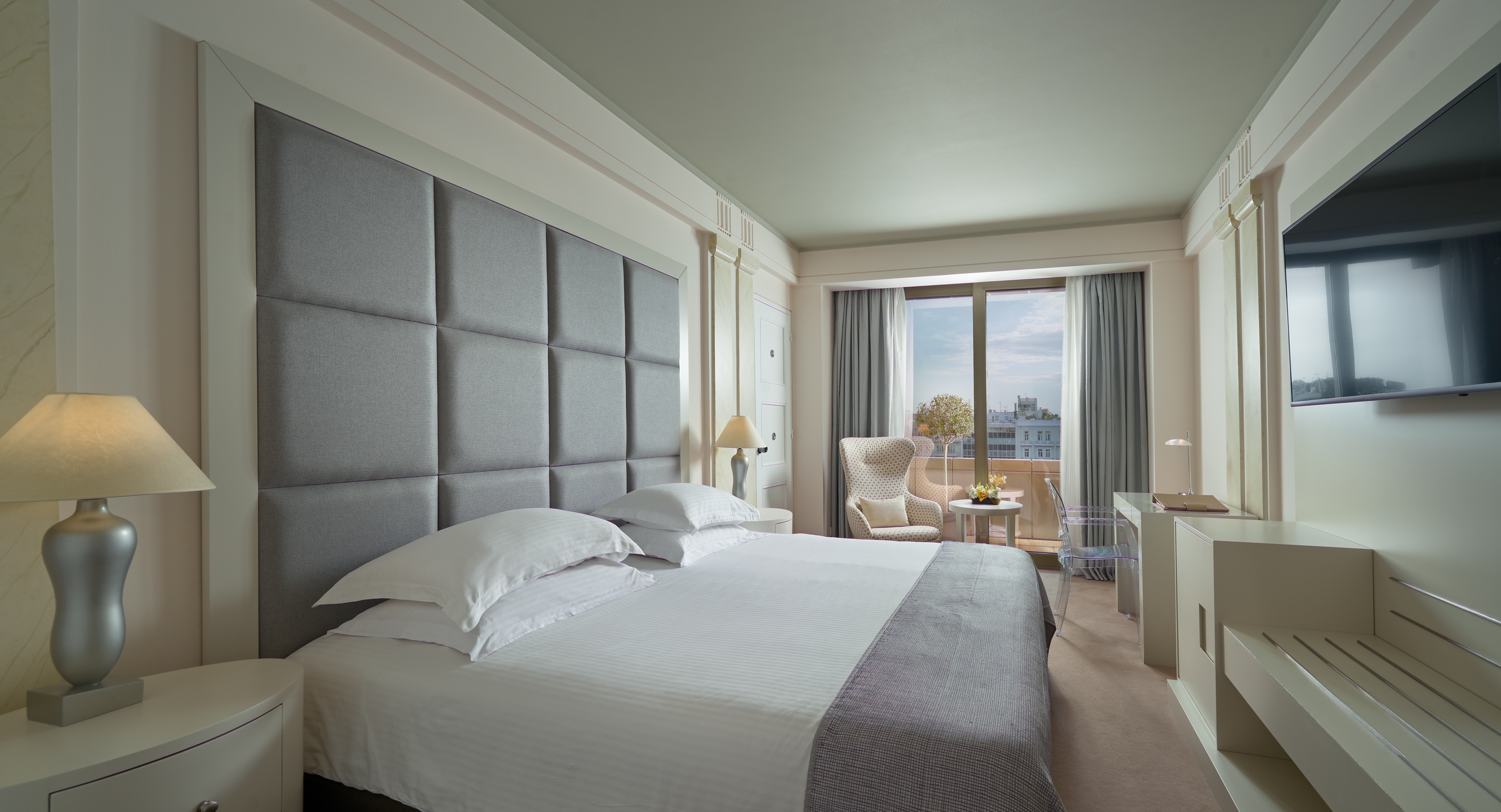 Deluxe, Single, Acropolis View