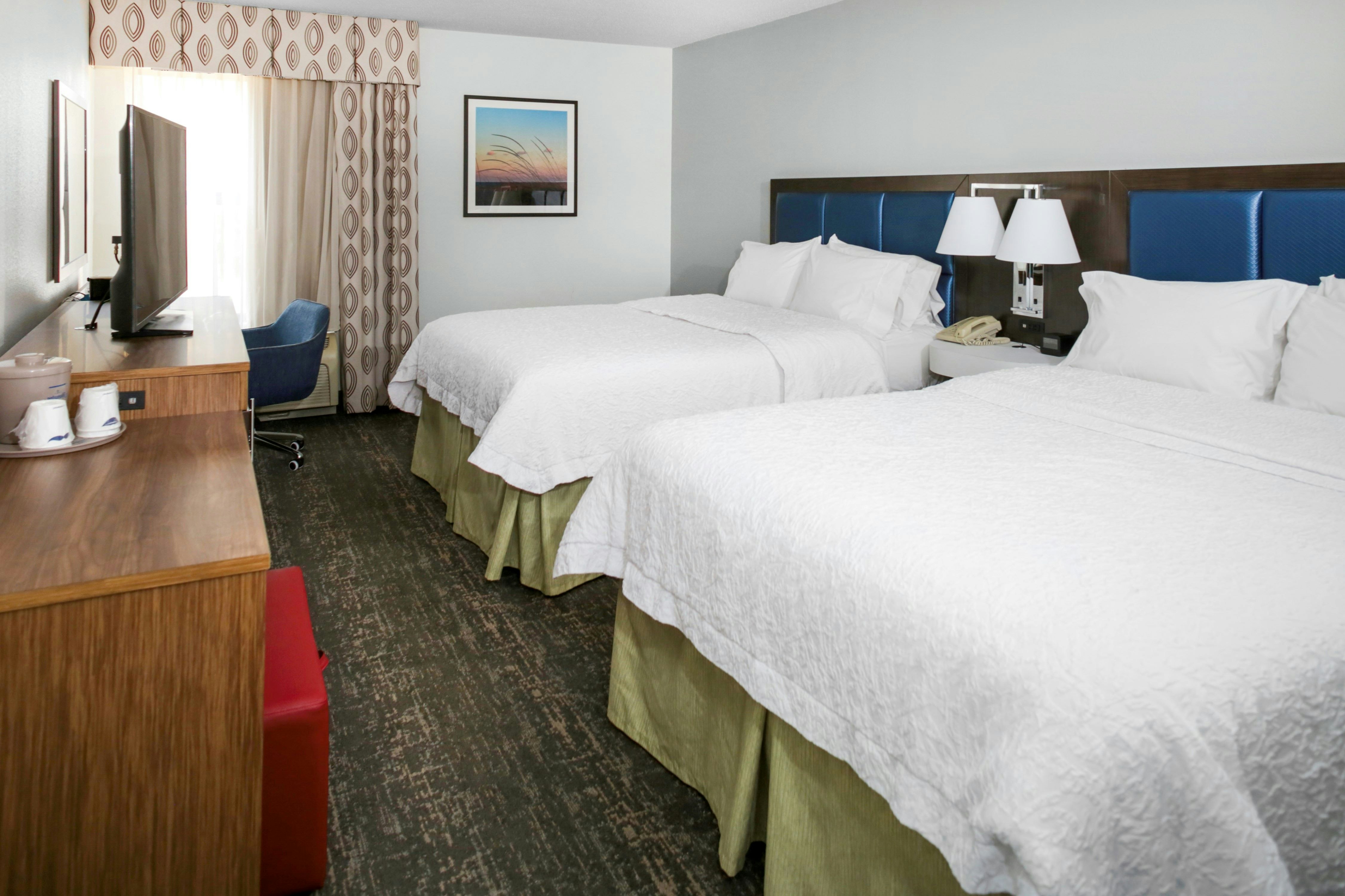 غرفة بسريرين كوين، Hampton Inn Portage 4/10
