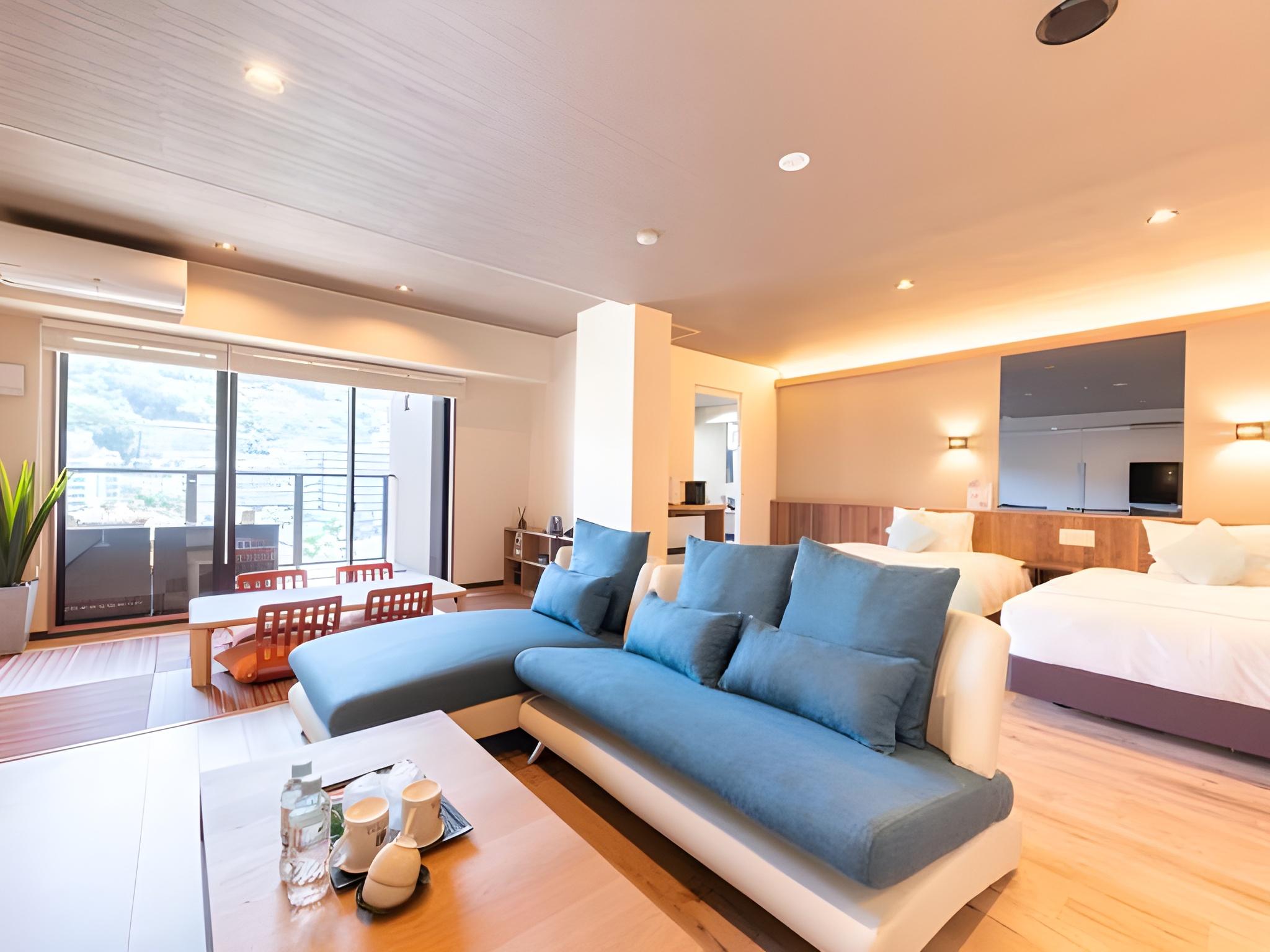 Japanese Western, Ocean, Suite, Outdoor Bath