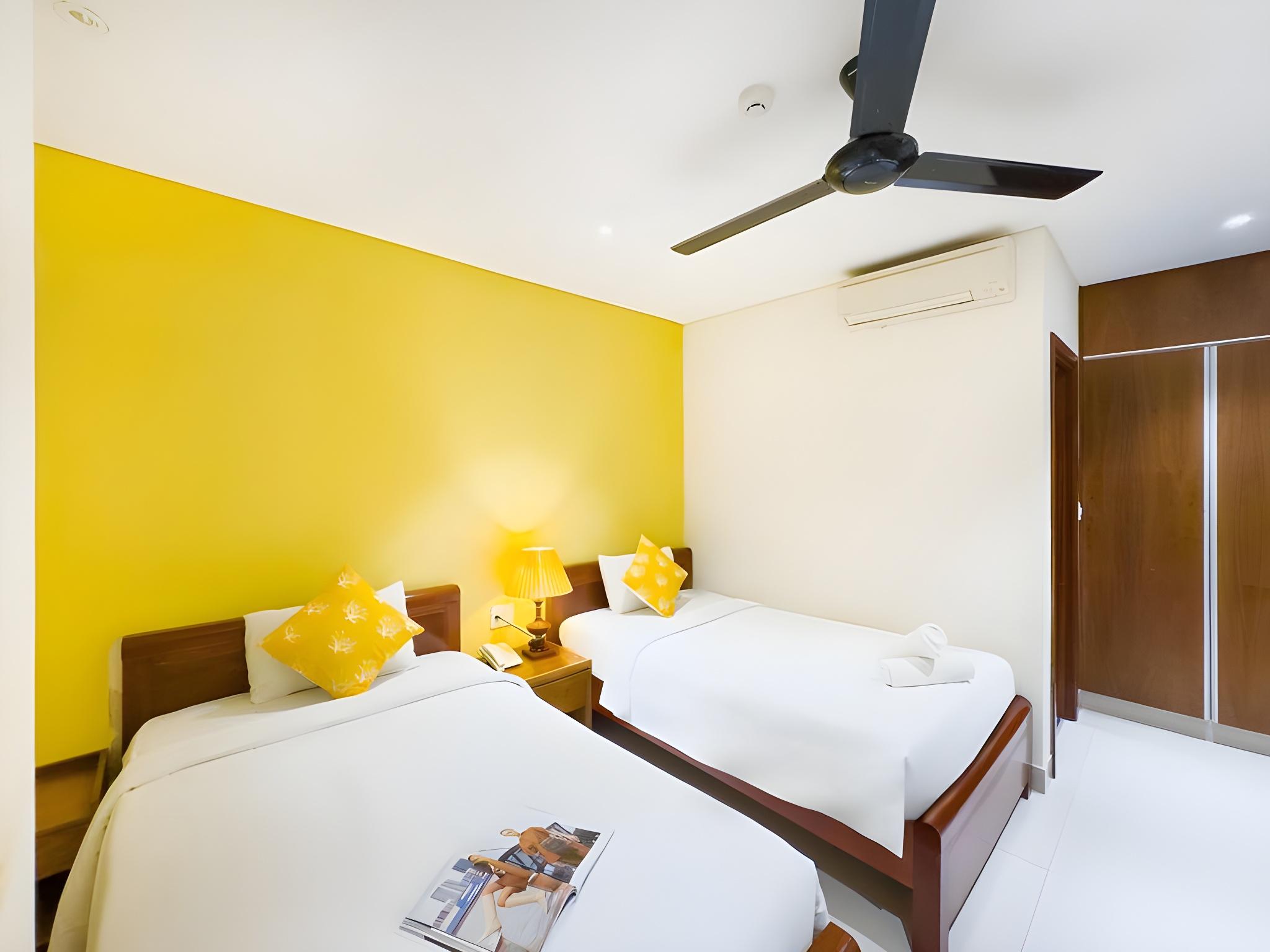 Semi Room, Standard, 2 Semi Double Beds, No Window