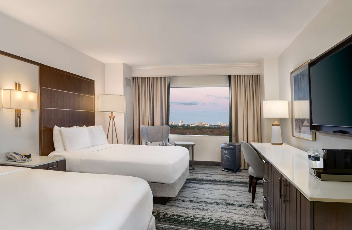 room, 2 queen beds, allergy friendly