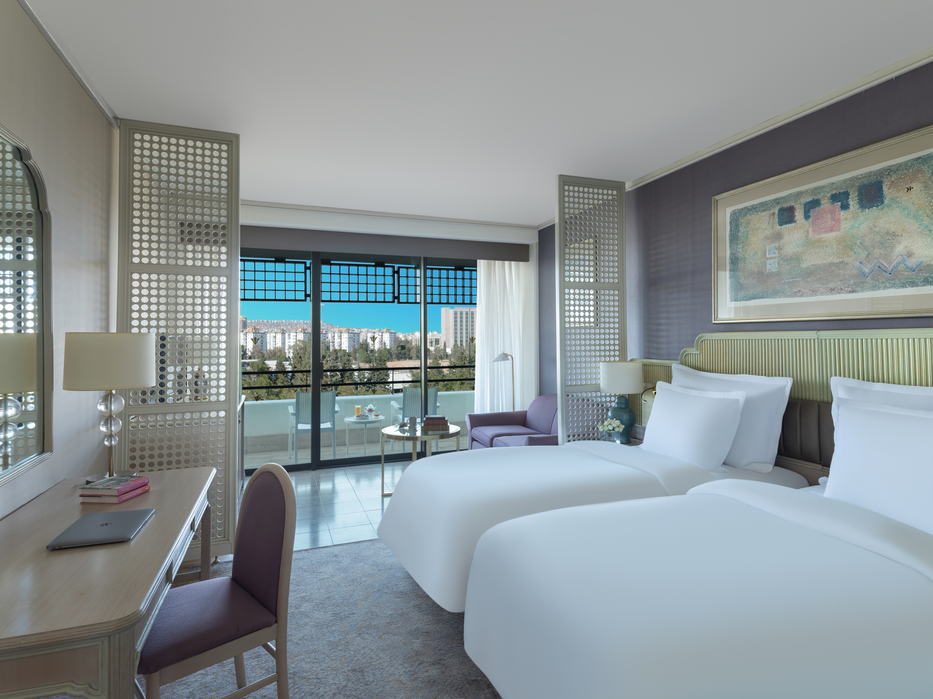 Room, Double Bed, Land View