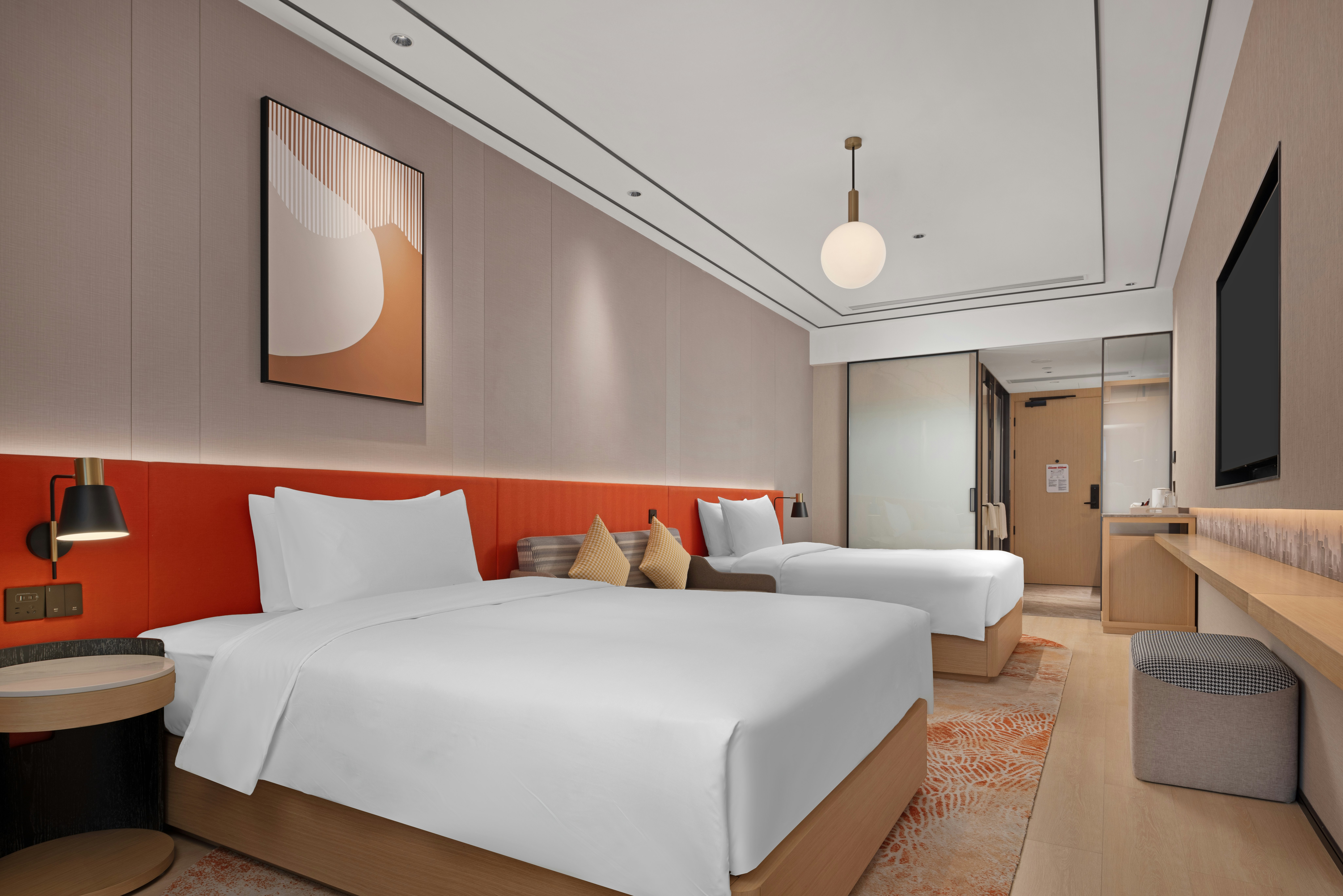 GUEST ROOM, TWIN BEDS