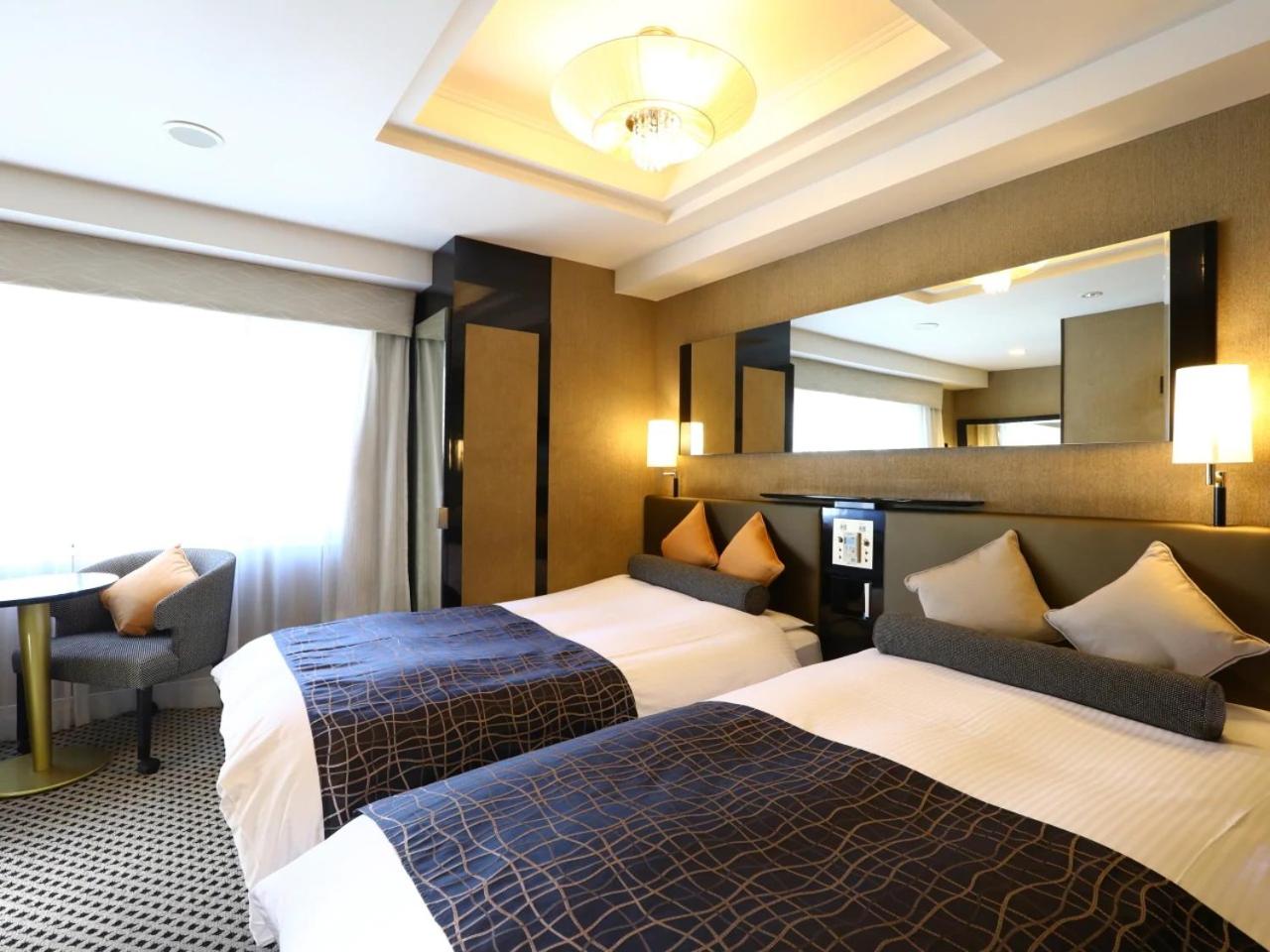 غرفة بسريرين منفصلين لذوي الإعاقة، Apa Hotel Roppongi-Ekimae 2/4