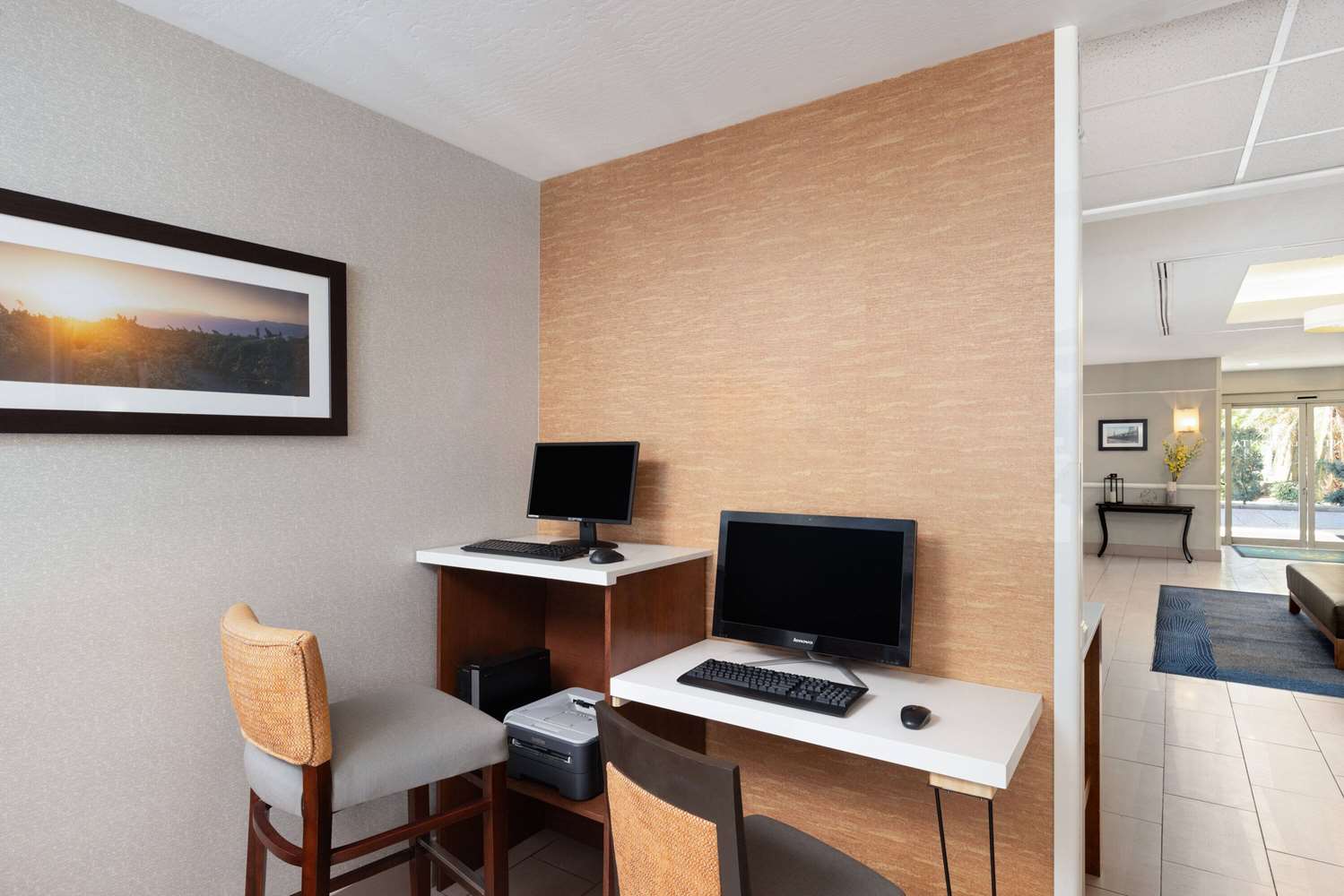 work area